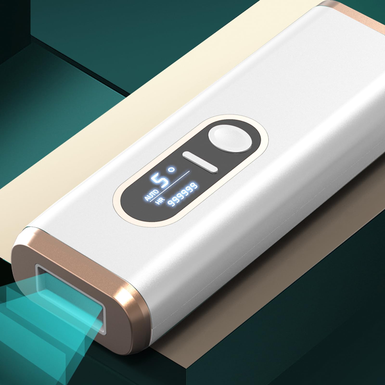 FENCY Laser Hair Removal Device for Women and Men, 5 Energy Levels and 990,000 Flashes, at-Home Permanent Painless IPL Hair Remover for Armpits Legs Facial Whole Body