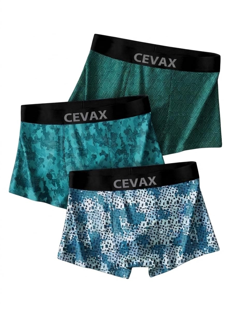 Men’s Printed Boxer Briefs for Everyday Wear | Premium Stretch Underwear | Comfortable Fit & No Ride-Up-image-46