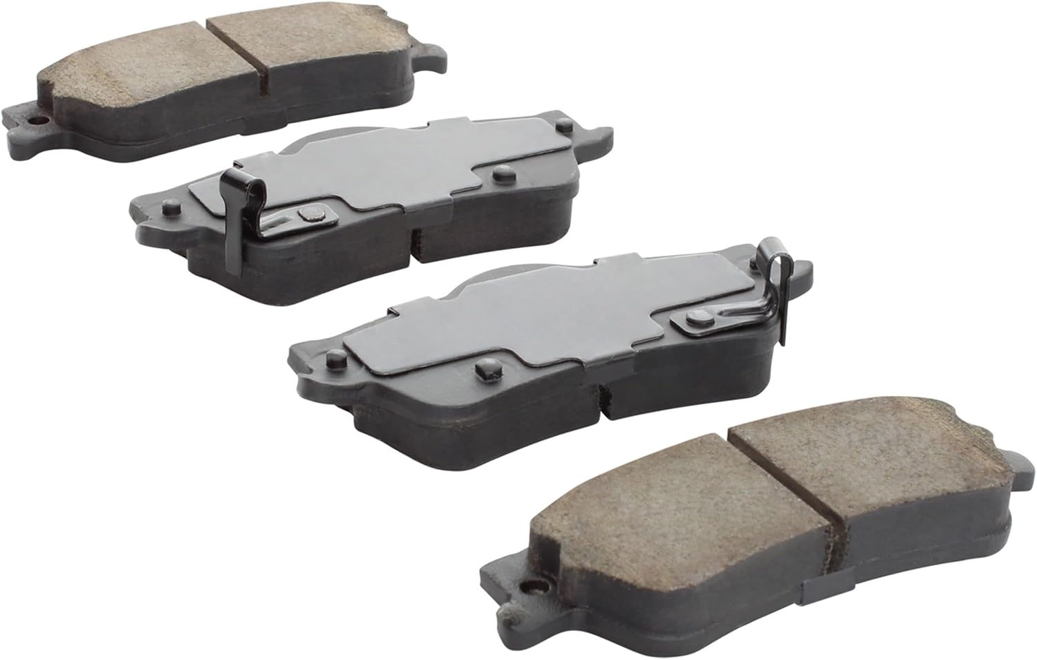 QUALITY-BUILT Rear Ceramic Brake Pads, QB 1000-1352C, Compatible with 2008-2017 Chevrolet/Pontiac (Caprice,G8,SS)