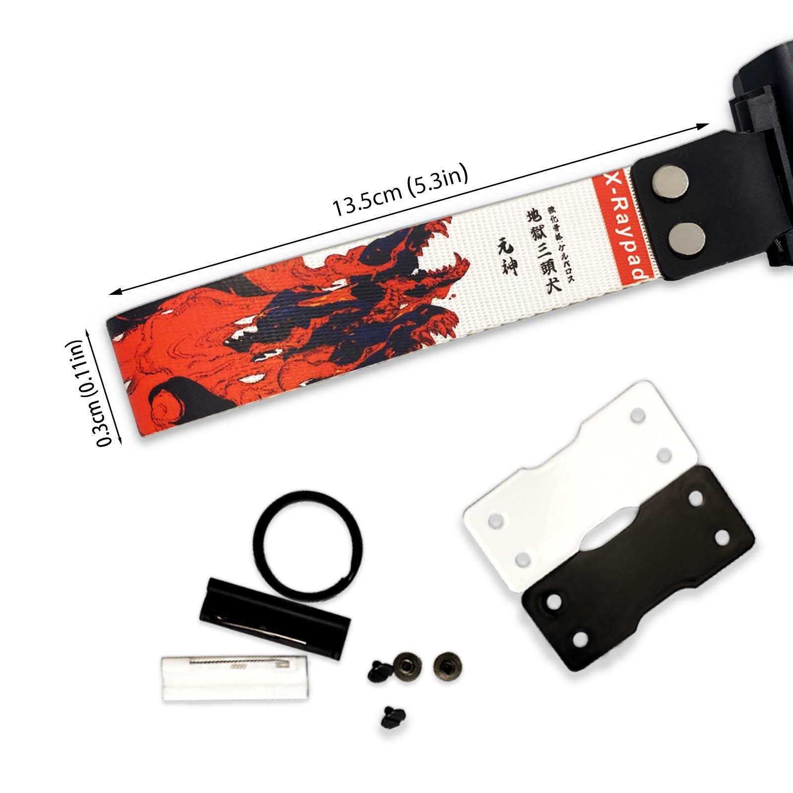 Amazon.co.jp: Teru x X-raypad キーボードストラップ、ケルベロス