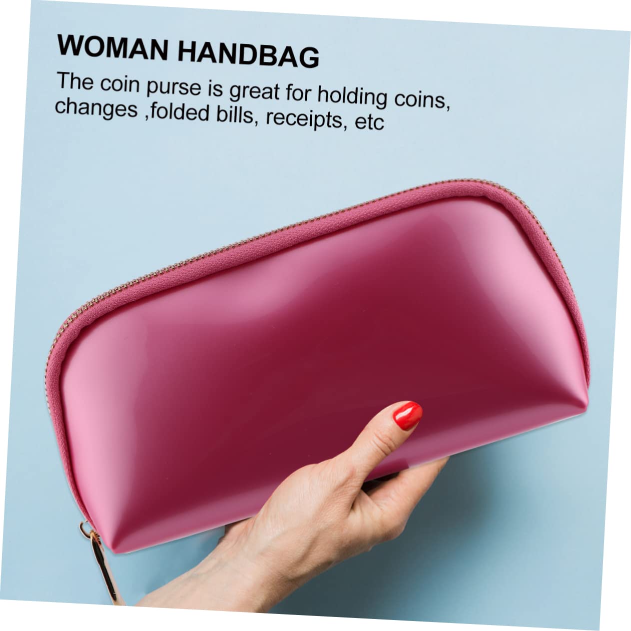 POPETPOP 2pezzi Pvc Per Cosmetici Organizer Toiletry Bag Per e Ragazze Colore Anguria e