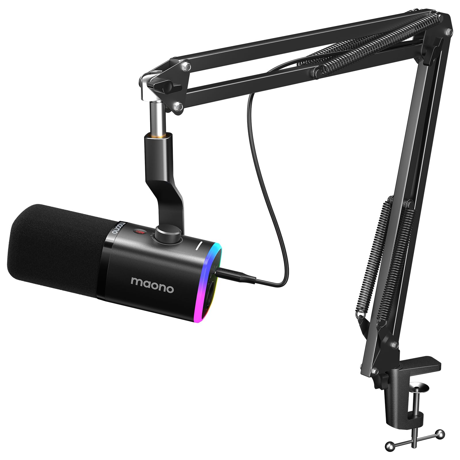 Amazon.co.jp: MAONO XLR/USB ゲーミングマイク ノイズキャンセリング