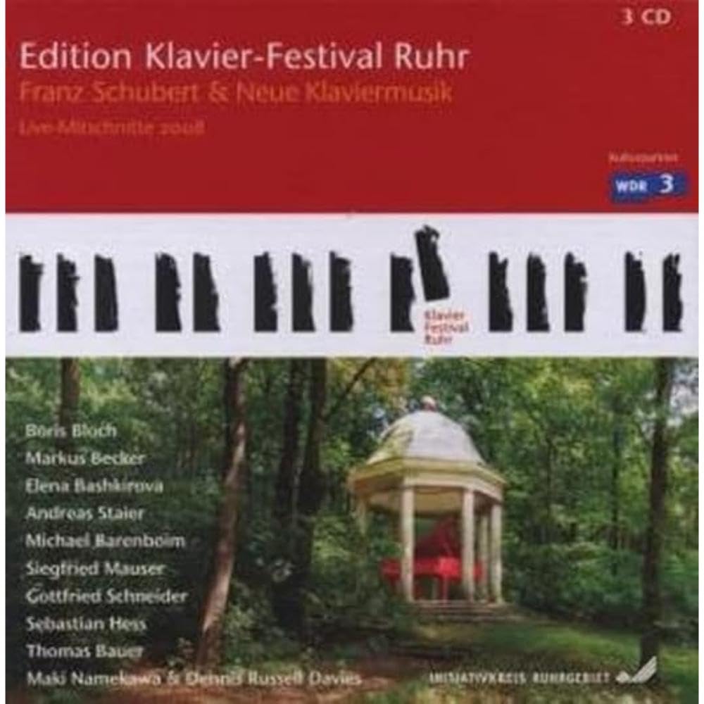 Klavier Festival Ruhr, Schubert & New Piano Music