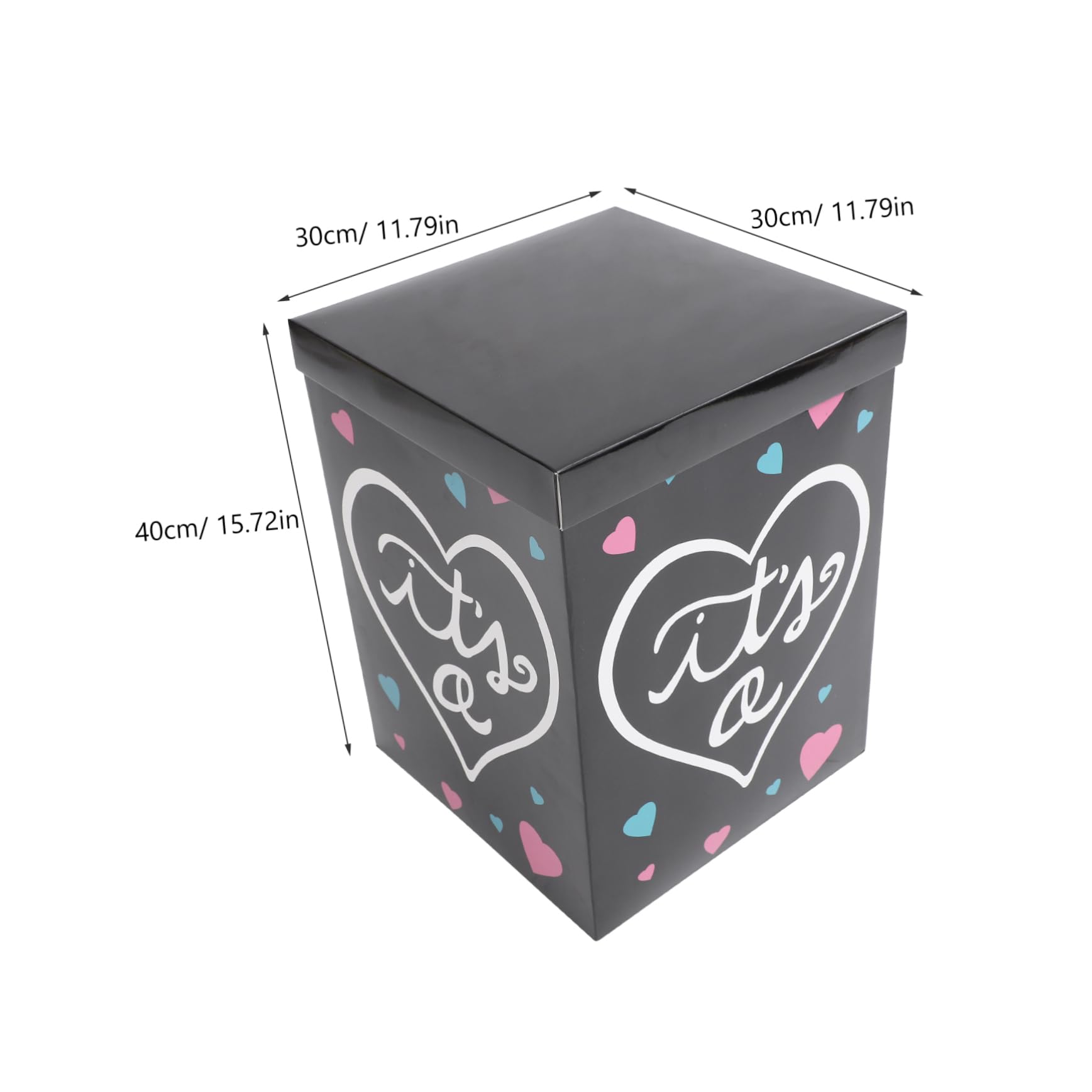Set Gender Reveal in Carta Palloncino per Shower Party e Decorazioni per Feste di Nascita Maschio o Femmina