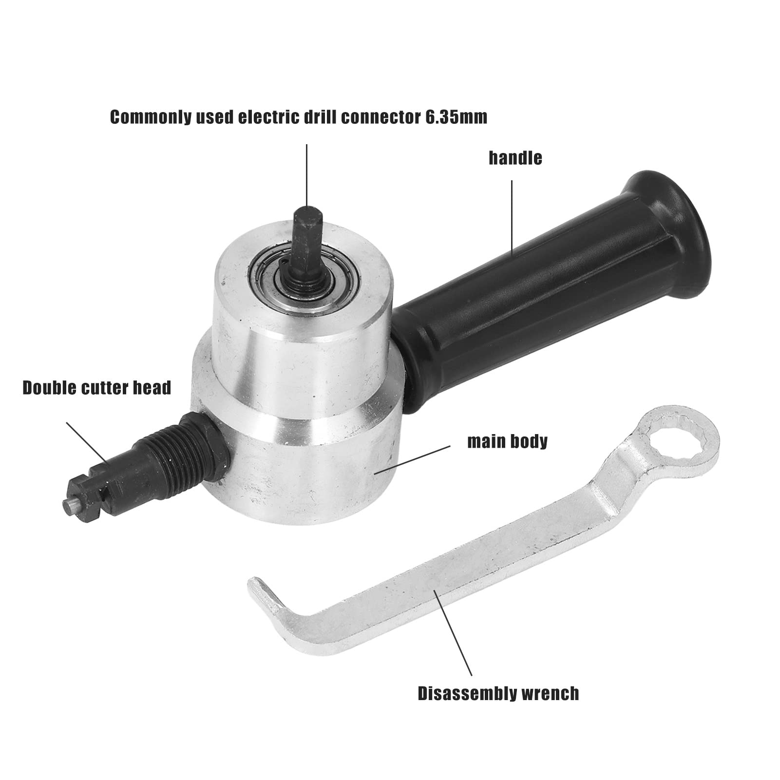 Herramienta Taller Bricolaje Herramienta Mordisqueadora Para Chapa De Metal  Y Plástico - Ideal Para Electrónica, Chasis, Corte Preciso Herramienta  Corte Electrónica, image size:1601x1601