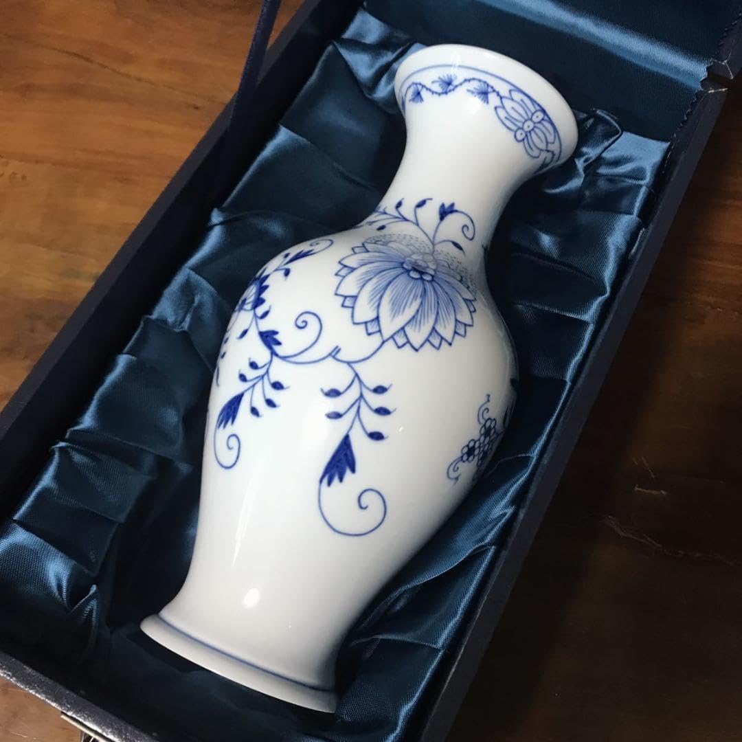 MEISSEN マイセン ブルーオニオン フラワーベース 花瓶 24㎝ 【公式通販】