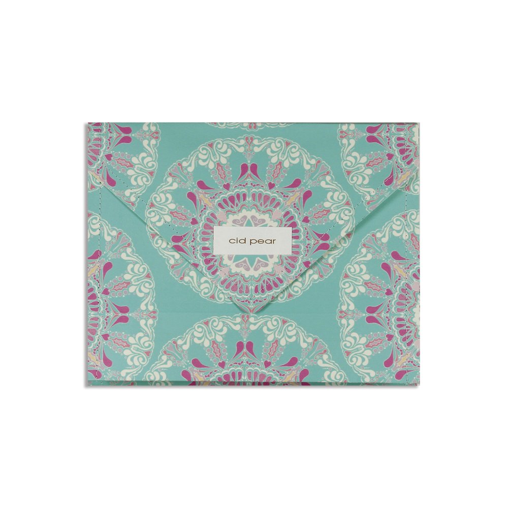 C.R. Gibson CID - Set di carta da lettere e buste, motivo pera, Hillsberry (CID3-10328)