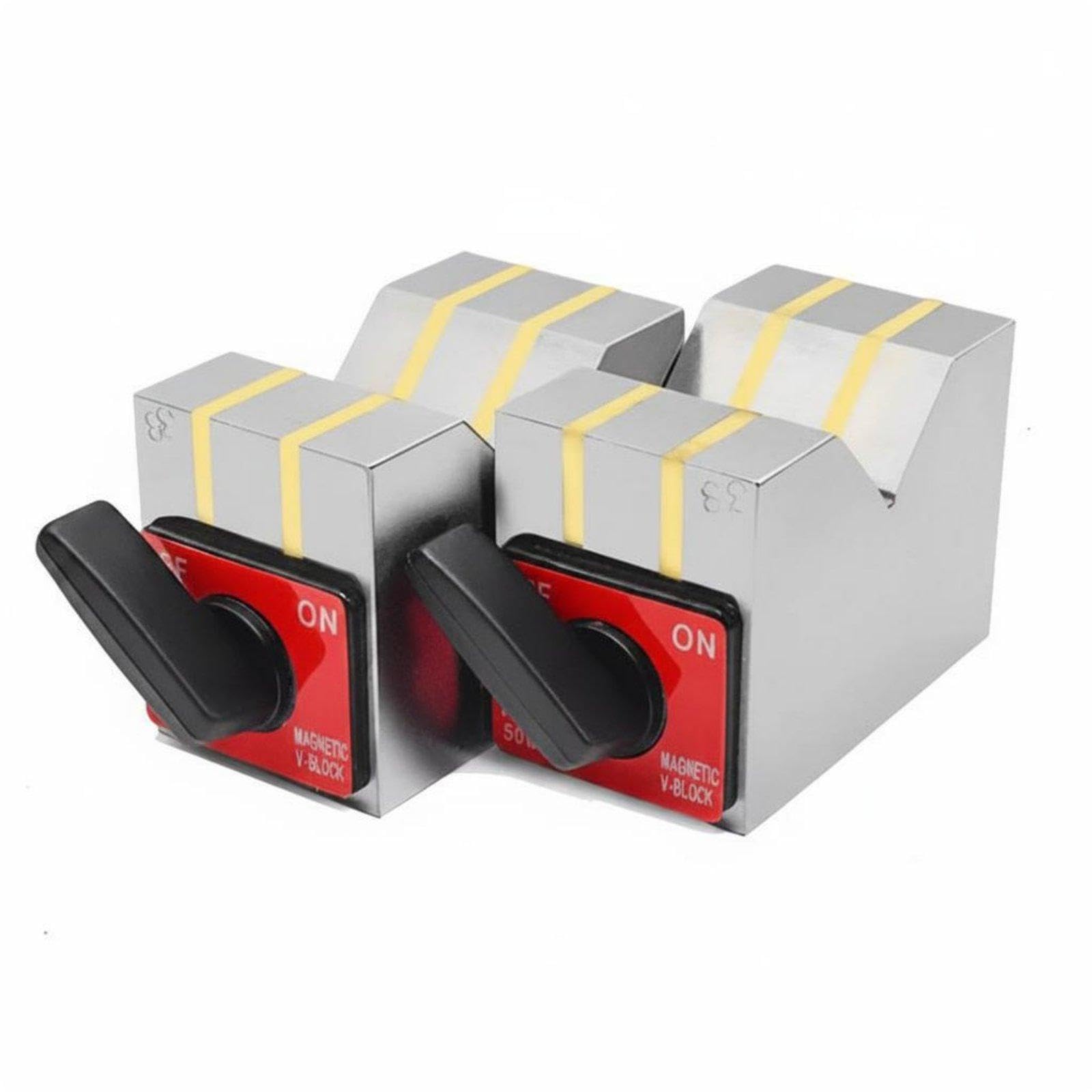 Steel V-Groove Block V-Groove Block Workholding Device for Machinists, Metalworkers, Inspection, Scribing, Machine Shop Kmv-50b-picture-18