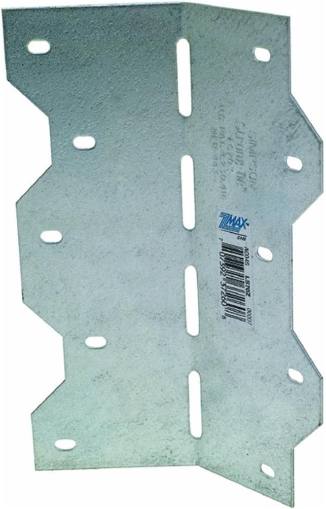 Simpson Strong Tie LS70Z ZMAX Galvanized 18-Gauge 6-3/8 in. Adjustable L-Angle 25-per Box