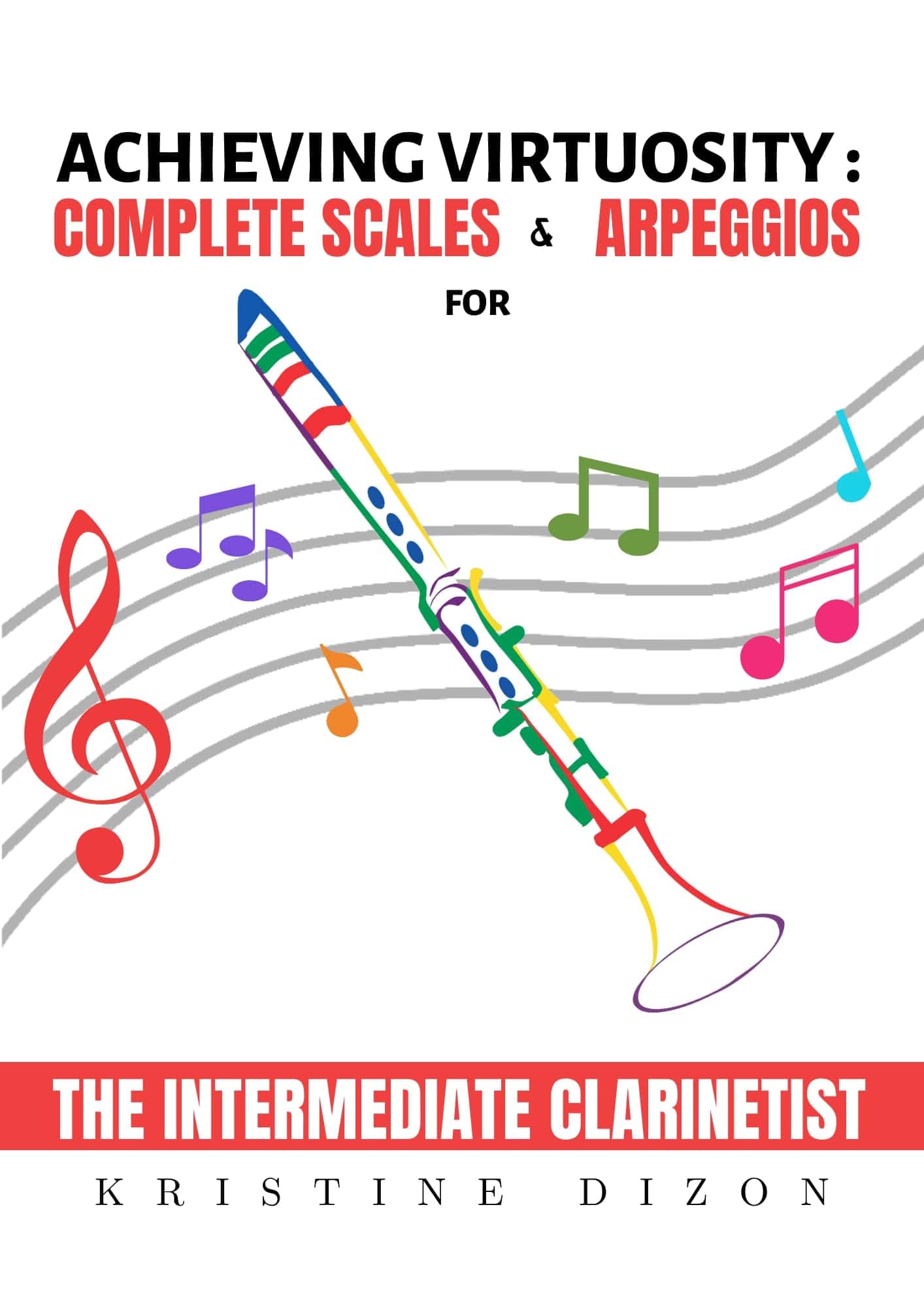 Complete Scales & Arpeggios partitions clarinette étude à la maison