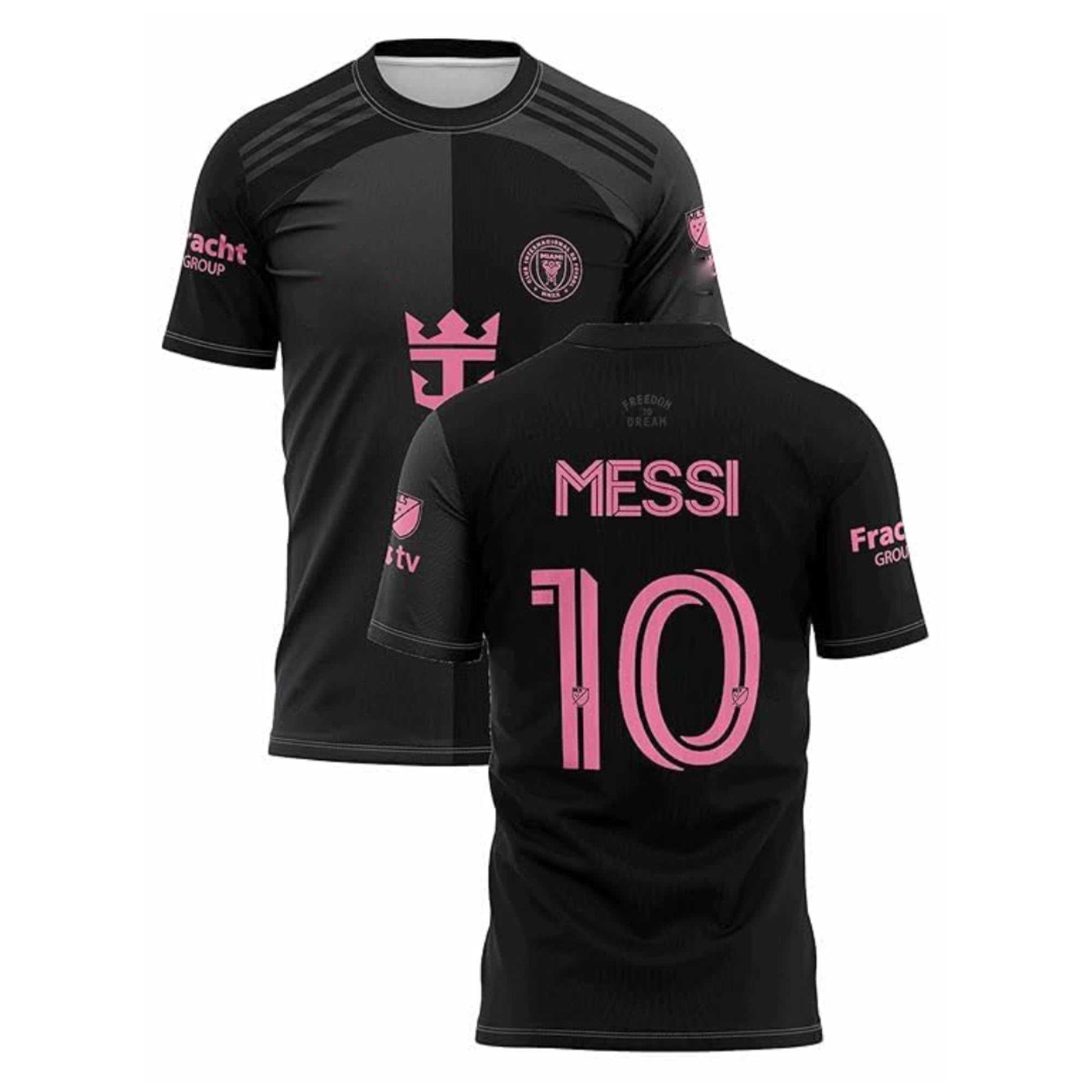GenericMessi Black Inter Miami Jersey 2025 for Men,Kids,Boys