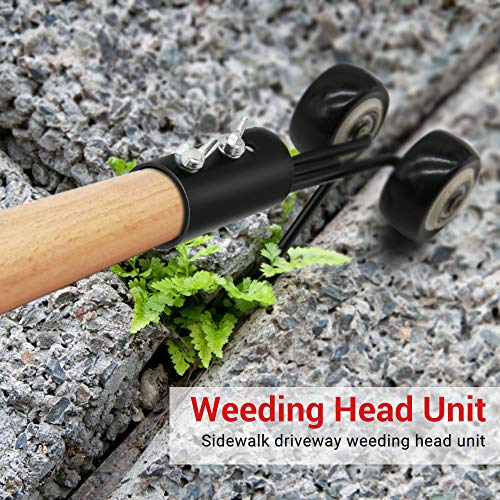 AmazeFan Manual Weeds Snatcher-Crack and Crevice Weeding Tool, Weed Puller Tool, Weed Cleaning Tool Garden Tools for Patio Backyard Garden Lawn