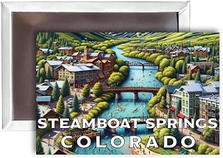Steamboat Springs Colorado Mementos Souvenir 2x3-Inch Fridge Magnet