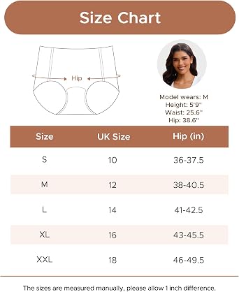 INNERSY Seamless Knickers for Women High Waisted Ladies Full Briefs 4 Pack