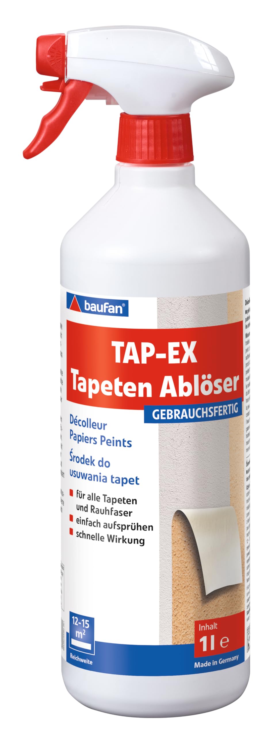 Décolleuse à papiers peints Baufan TAP-EX 1L