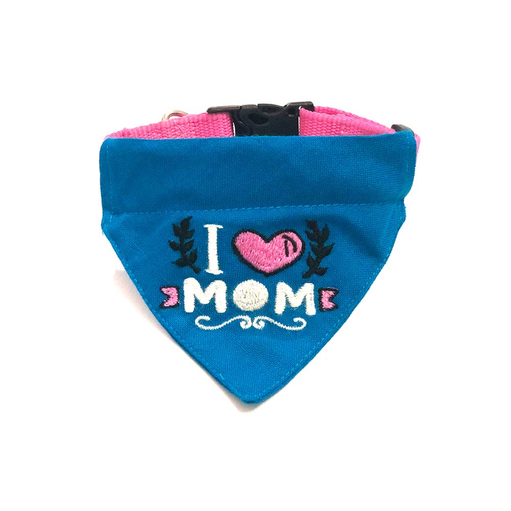 That Dog In Tuxedo i Love mom Cat/Puppy Bandana/Cat Scarf with Adjustable Cat/Puppy Collar (B07RY5XY4D) Amazon Price History, Amazon Price Tracker