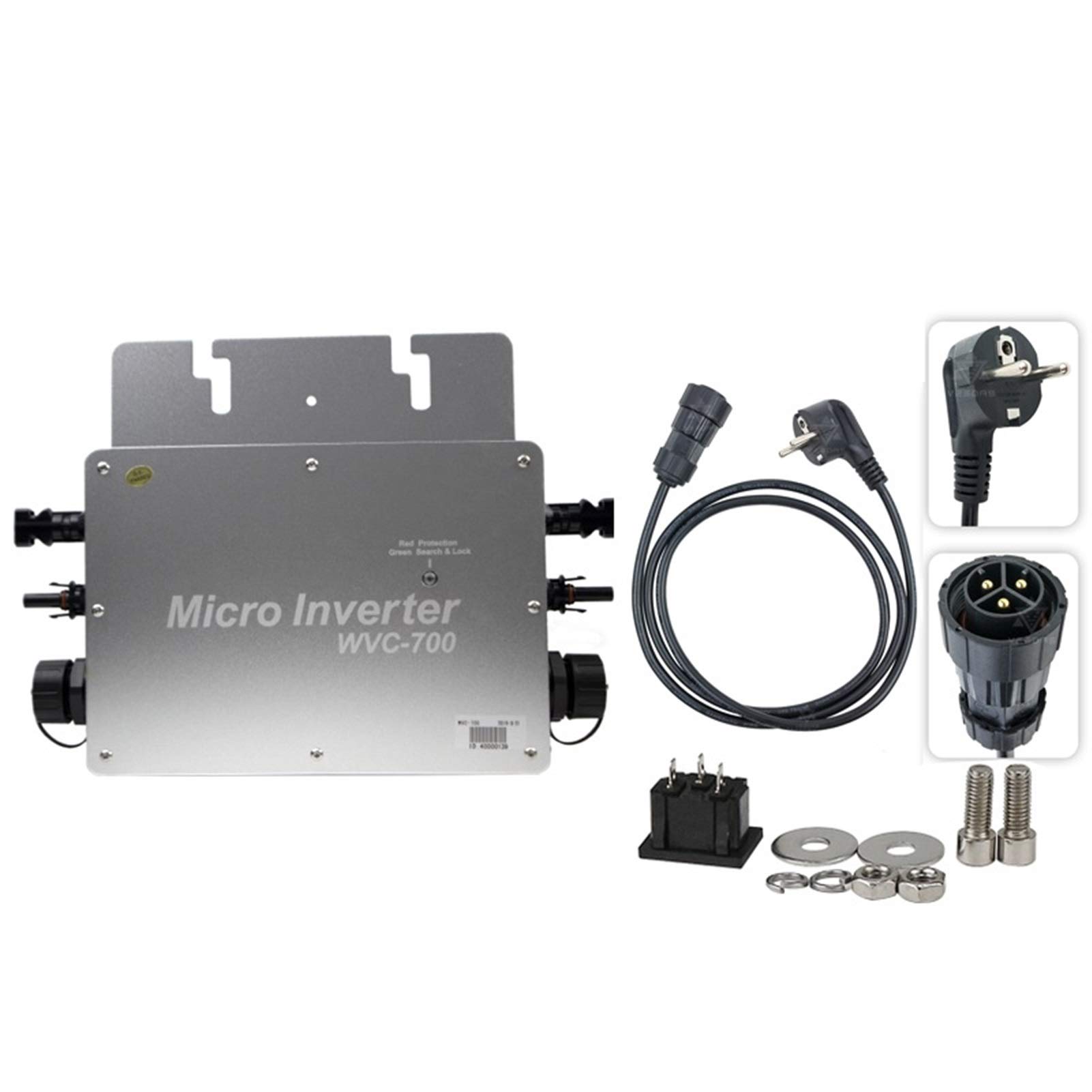 ZBF 700W Pure Sine Wave Solar Micro-Converter Micro-Inverter Grid-Connected Inverter Voltage Stabili