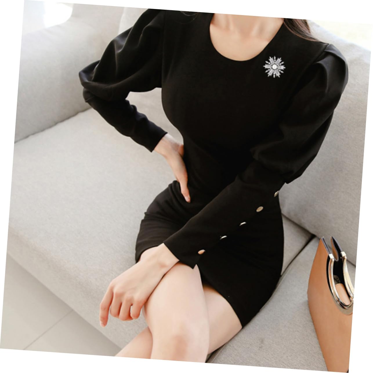 BESPORTBLE Spilla per Corsage Decorativo per Abbigliamento Accessorio Versatile per Matrimoni e Speciali Con Pin Robusto