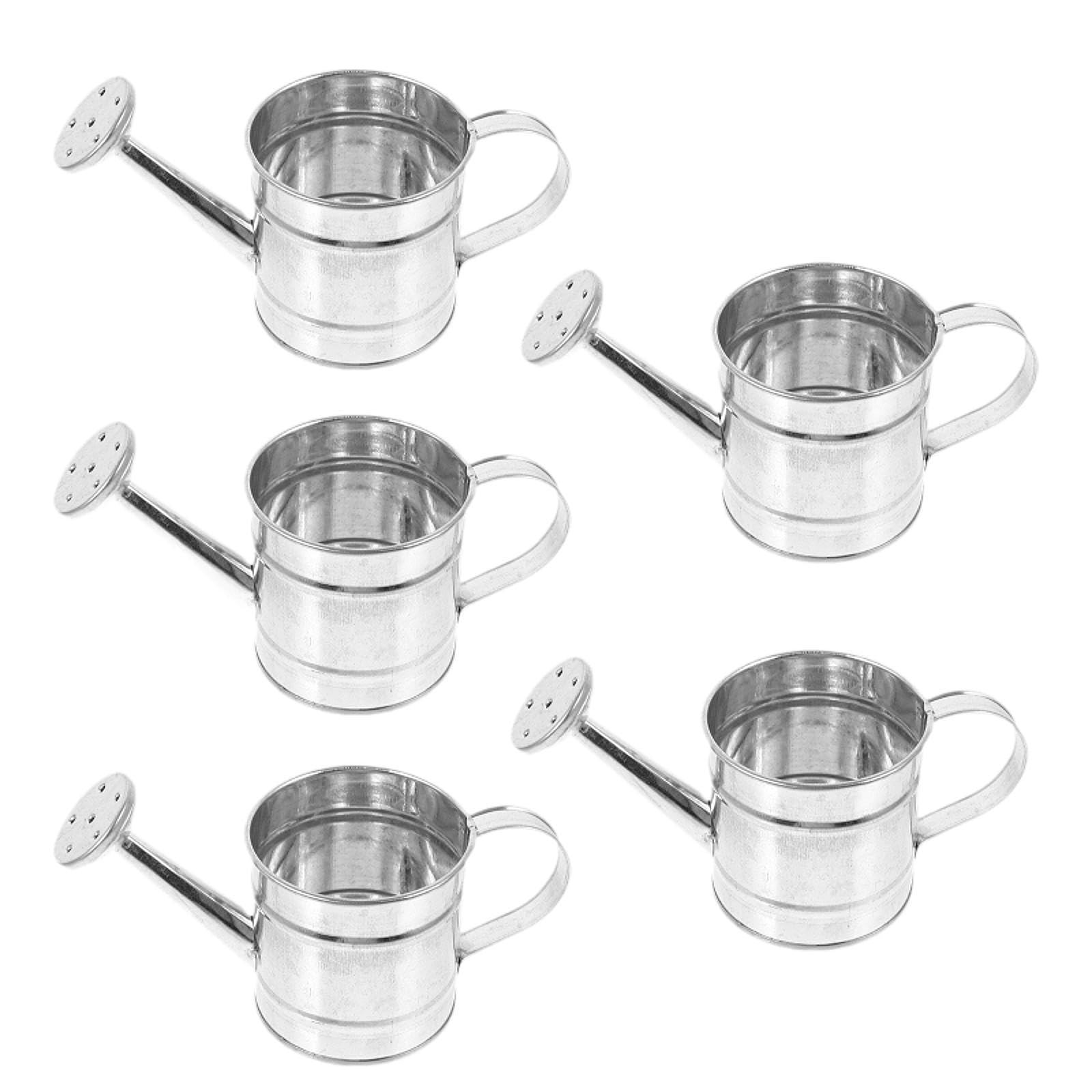12 Mini Arrosoirs En Métal Colorés Pour Plantes D'intérieur - Accessoires Décoration, Jeu éducatif Ou Micro-paysage