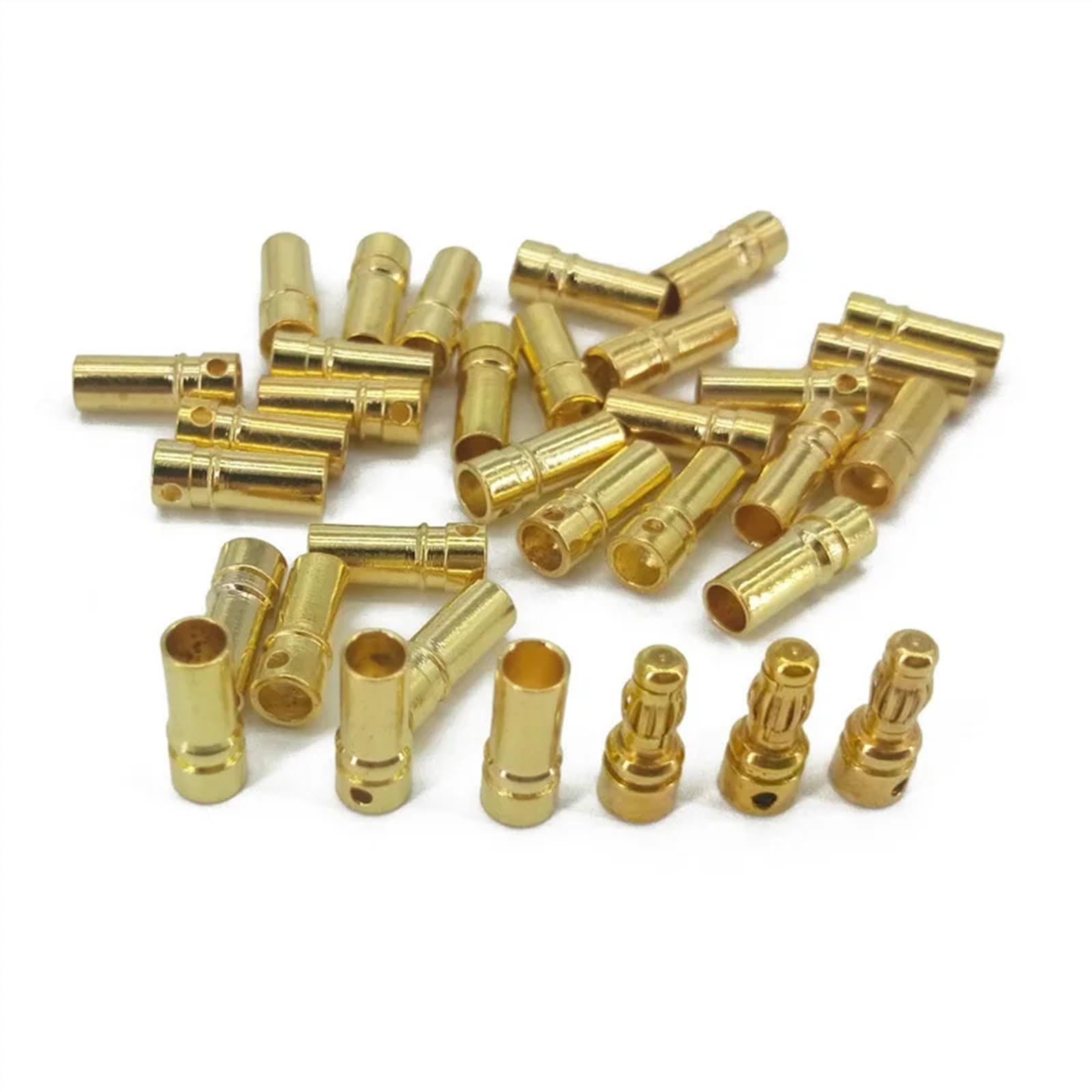 20 connecteurs Banane dorés de 3,5 mm.(50 Pair)