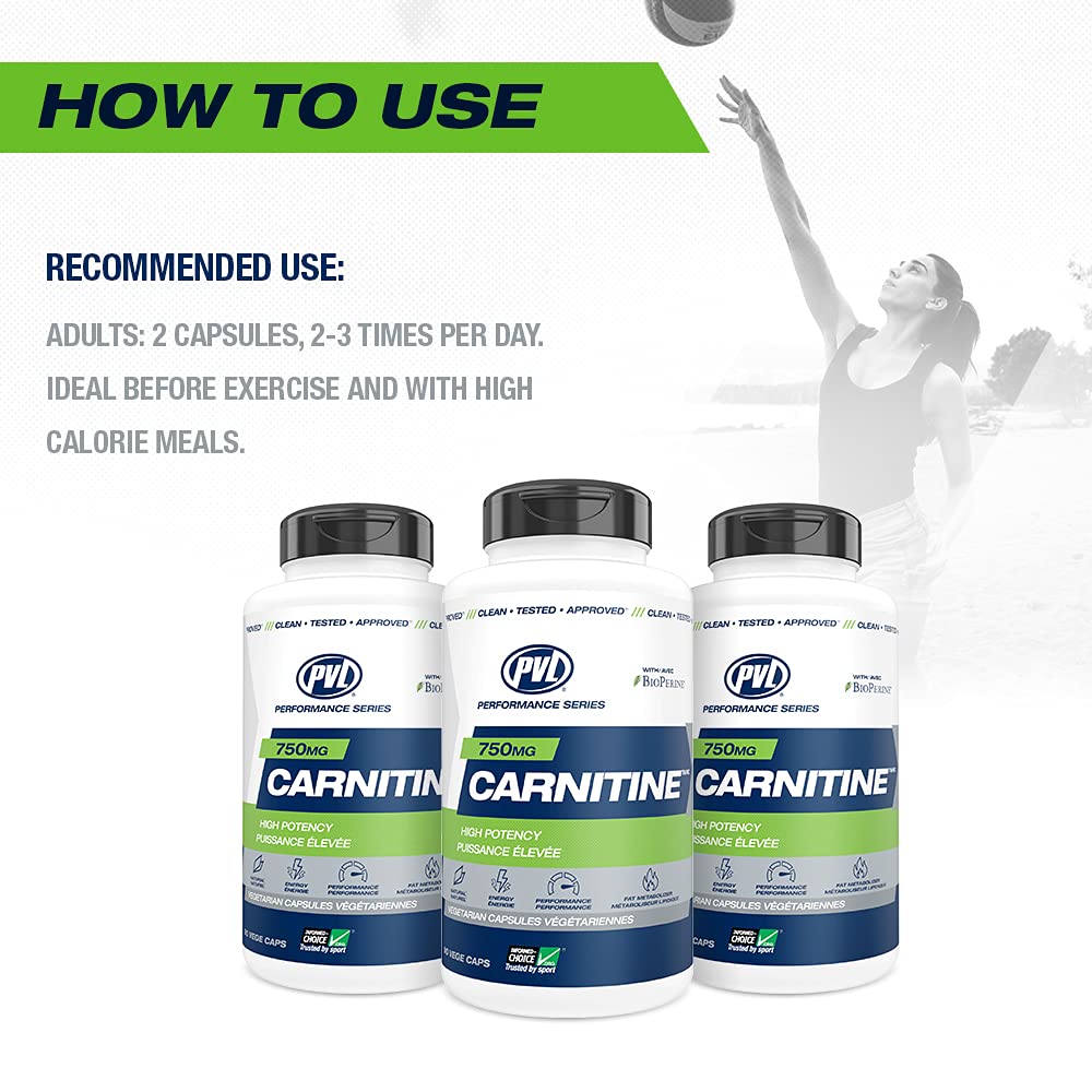 pvl essentials l carnitine 750 – L-Carnitine Amino Acid – Weight-Loss and Stimulant-Free Fat Burner Workout Supplement – Metabolism Booster – Enhance Energy – 750 Elevate your wellness game and take it to the next level with our pure L-Caranitine