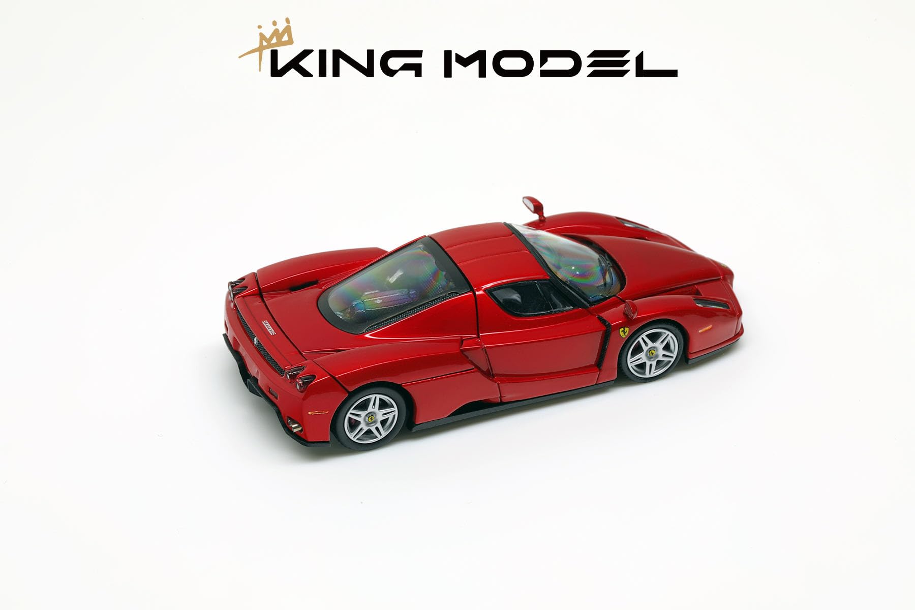 Amazon | 1/64 King Model フェラーリ Enzo エンツォ メタリックレッド