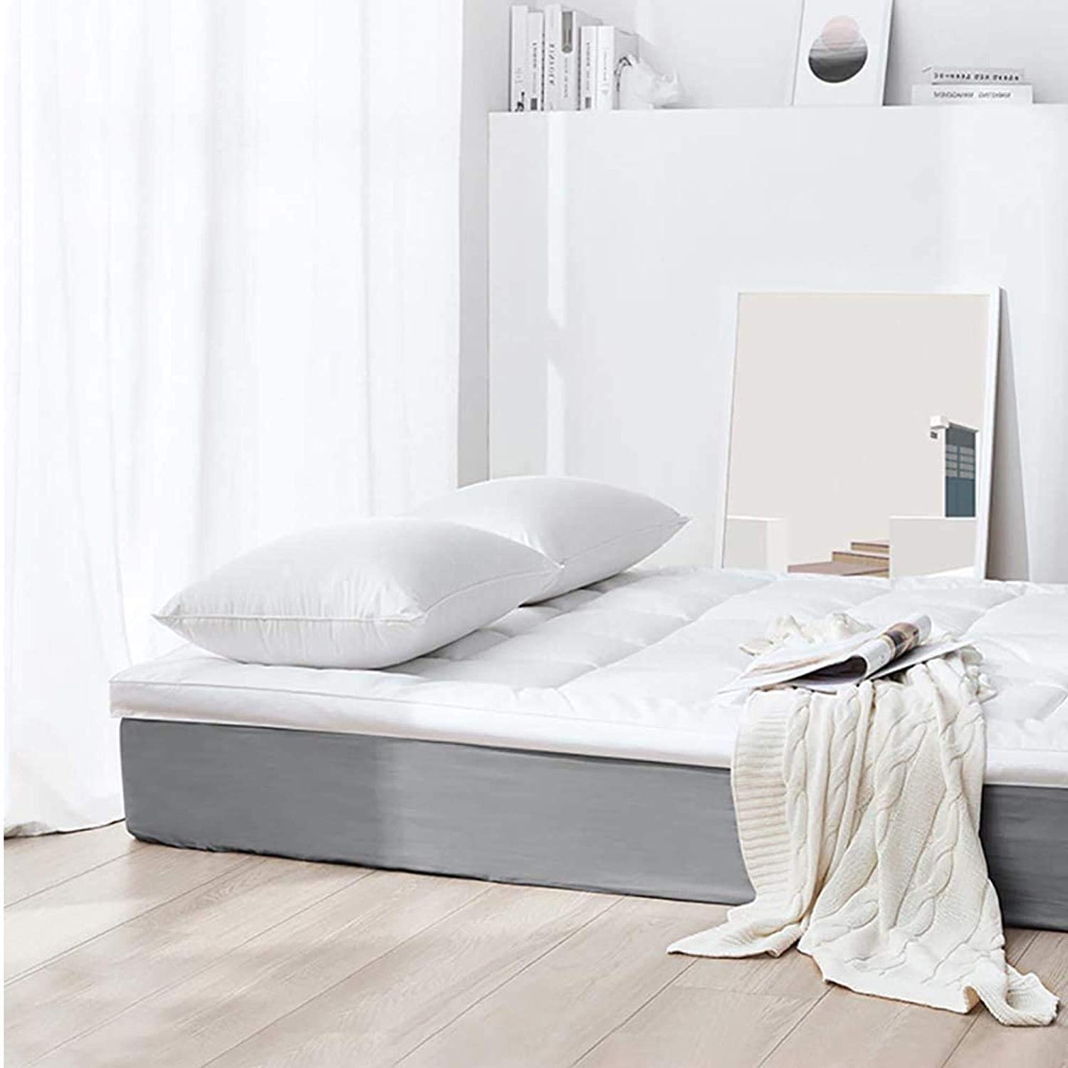 Coprimaterasso matrimoniale 100% cotone SPIGHE D'ORO RE DI COTONE SLEEK
