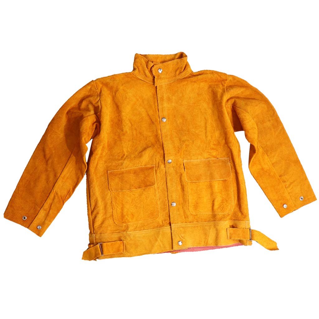 Veste de soudeur pour soudeur - Vêtement de protection - Résistant aux flammes - L