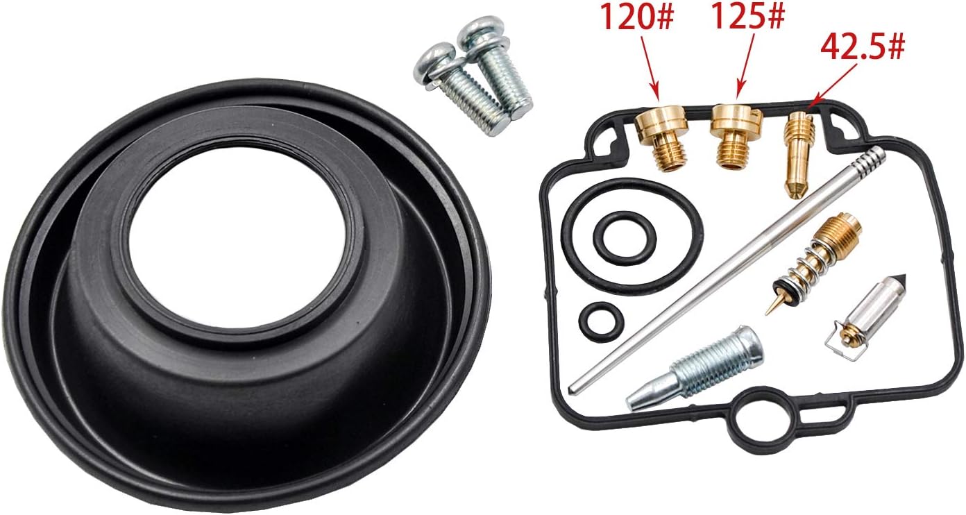 DR350 Goose350 Single Cylinder Engine Mikuni BST40 Carburetor Repair kit Configure Vacuum Diaphragm