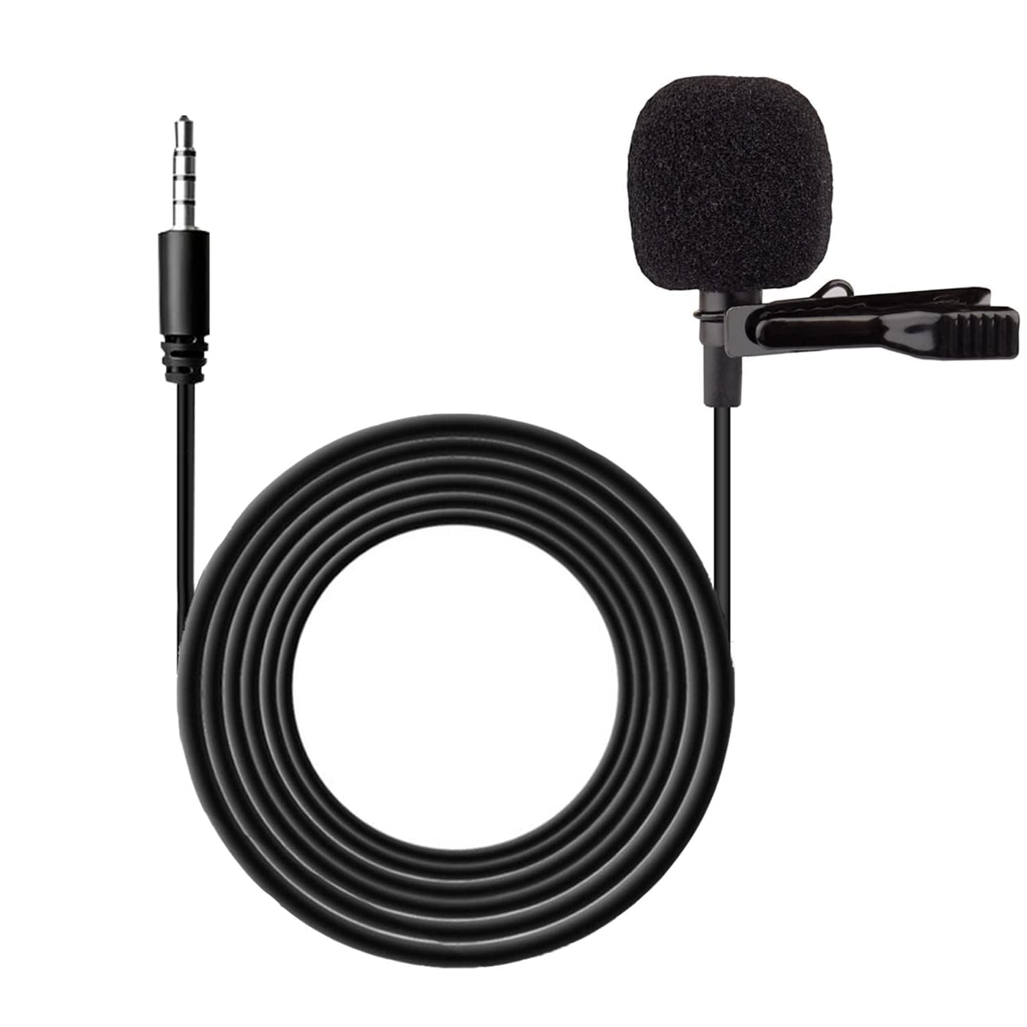 DDLC 3.5mm Wired Lapel Microphone for Video Recording | Mini Mike for Phone | Microphone for Recording | Smartphones | PCs & Laptops | Ideal for YouTube | Interviews| Vlogging | Podcasts (5M)-image-15