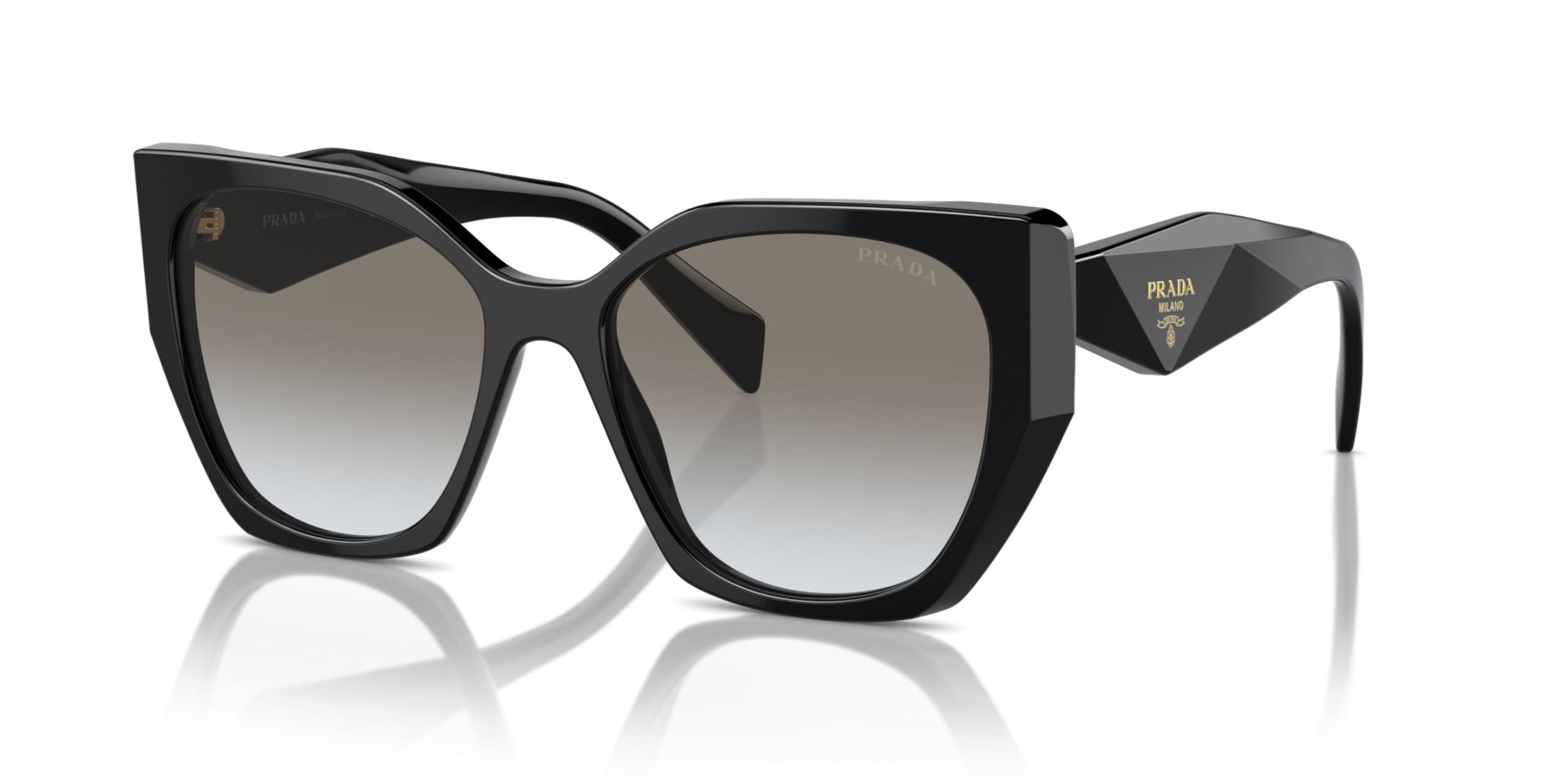 Prada Sunglasses PR 19 ZS 1AB0A7 Black Grey Gradient