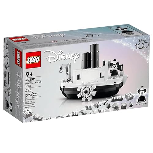 LEGO 40659 Steamboat Willie Miniature - Nouveau.
