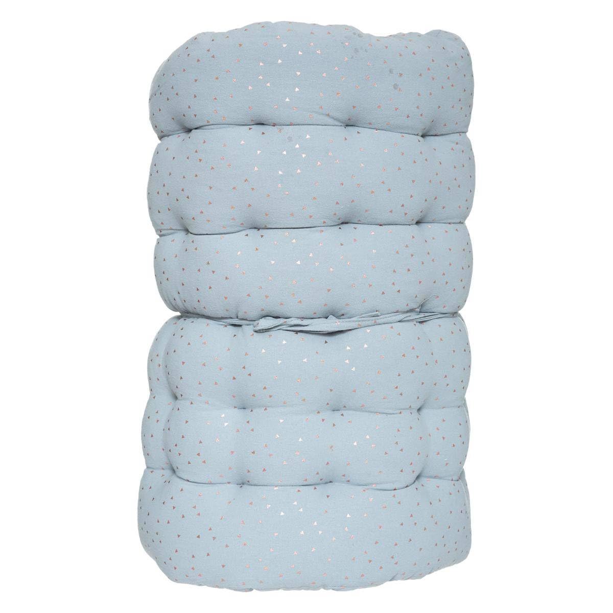 Atmosphera - Matelas de Sol Enfant Berlingot - Bleu 60x120 cm