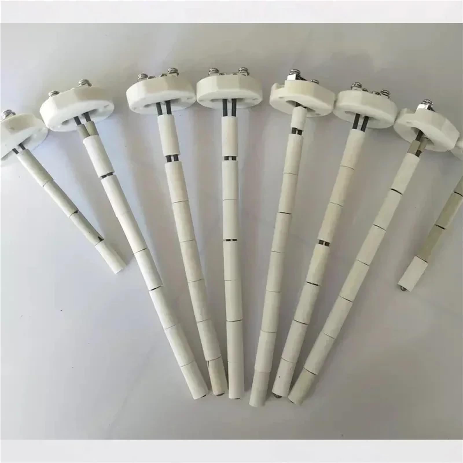 Termopara typ K wewnętrzny rdzeń kabel, 2.0-3.2mm, 1300℃, czujnik temperatury koraliki ceramiczne, 1 sztuk (drut 3.0mm-1000mm)