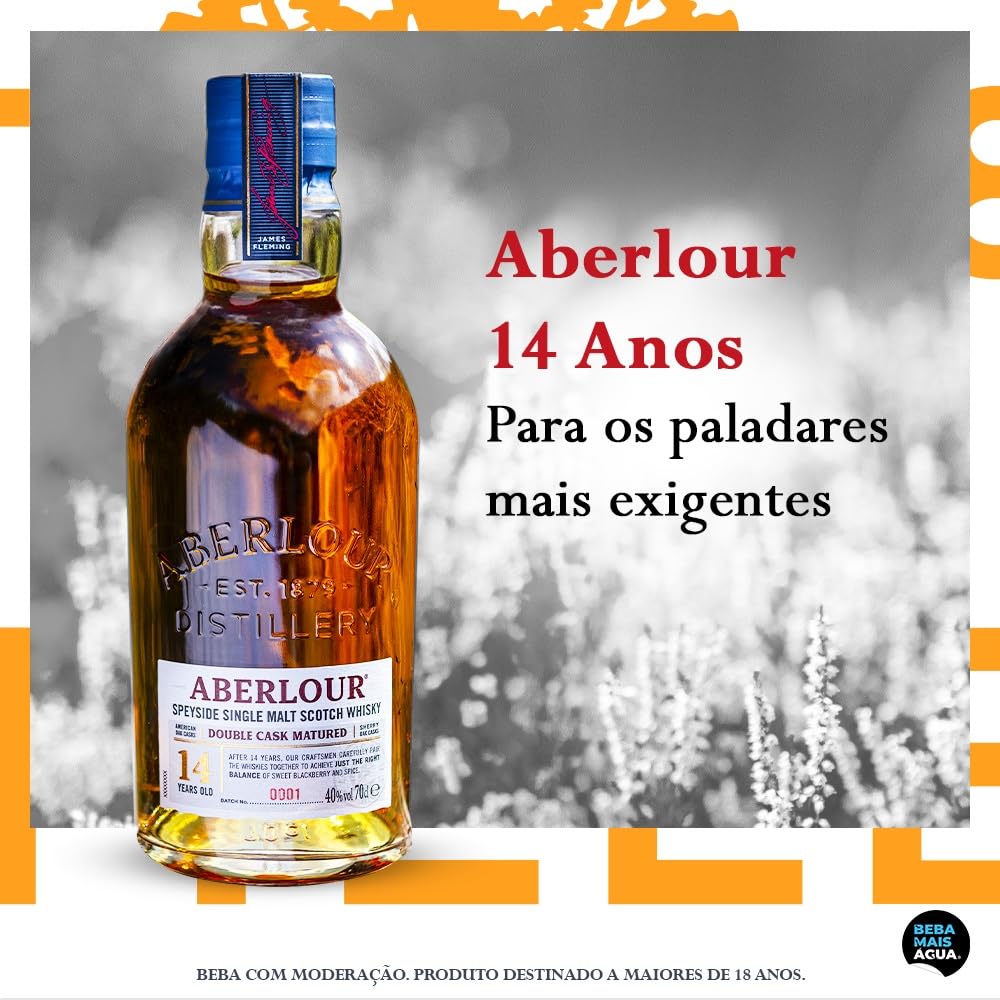 Aberlour Whisky 14 Anos Single Malt Escocês - 700 Ml | Amazon.com.br