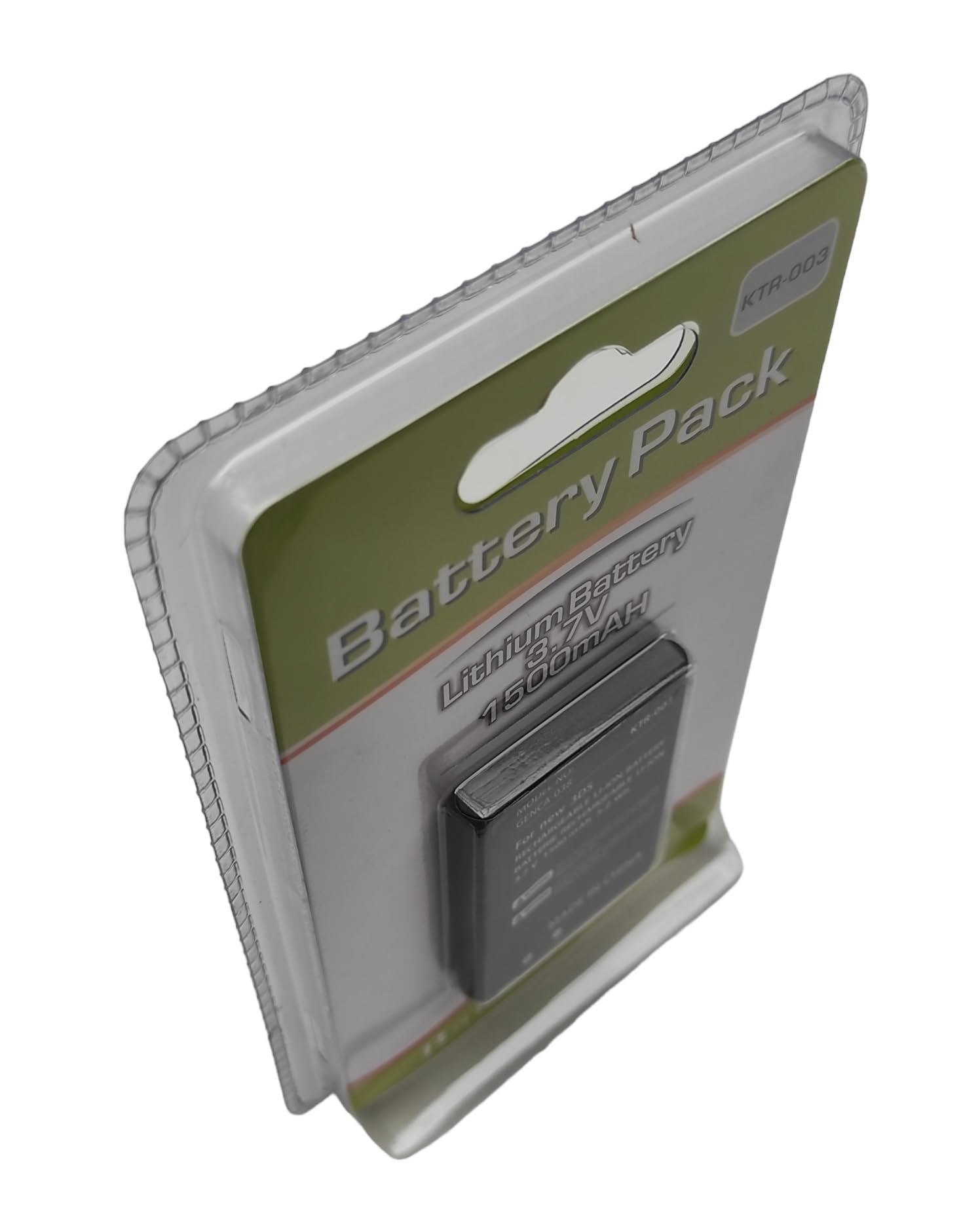 Link-e : Batterie Rechargeable de Remplacement 3.7V 1500mAh Compatible avec Console de Jeu Nintendo New 3DS