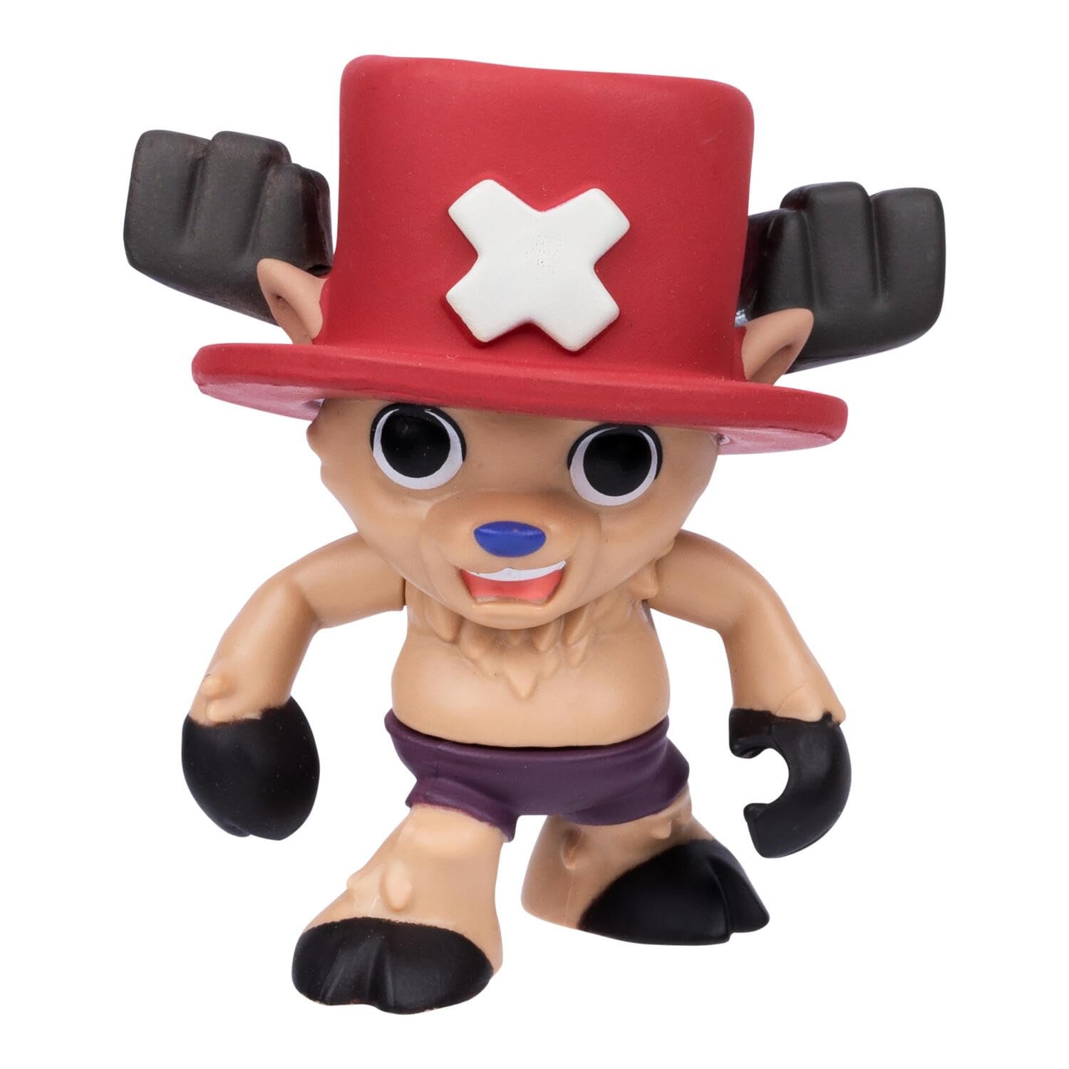 Coffret 5 Figurines Miniatures Affrontement One Piece – édition Live Action Netflix, 5 Personnages de 5 à 6,35 cm : Luffy, Zoro, Chopper, Mr. 5 et Wapol, Collectionne-Les Tous !