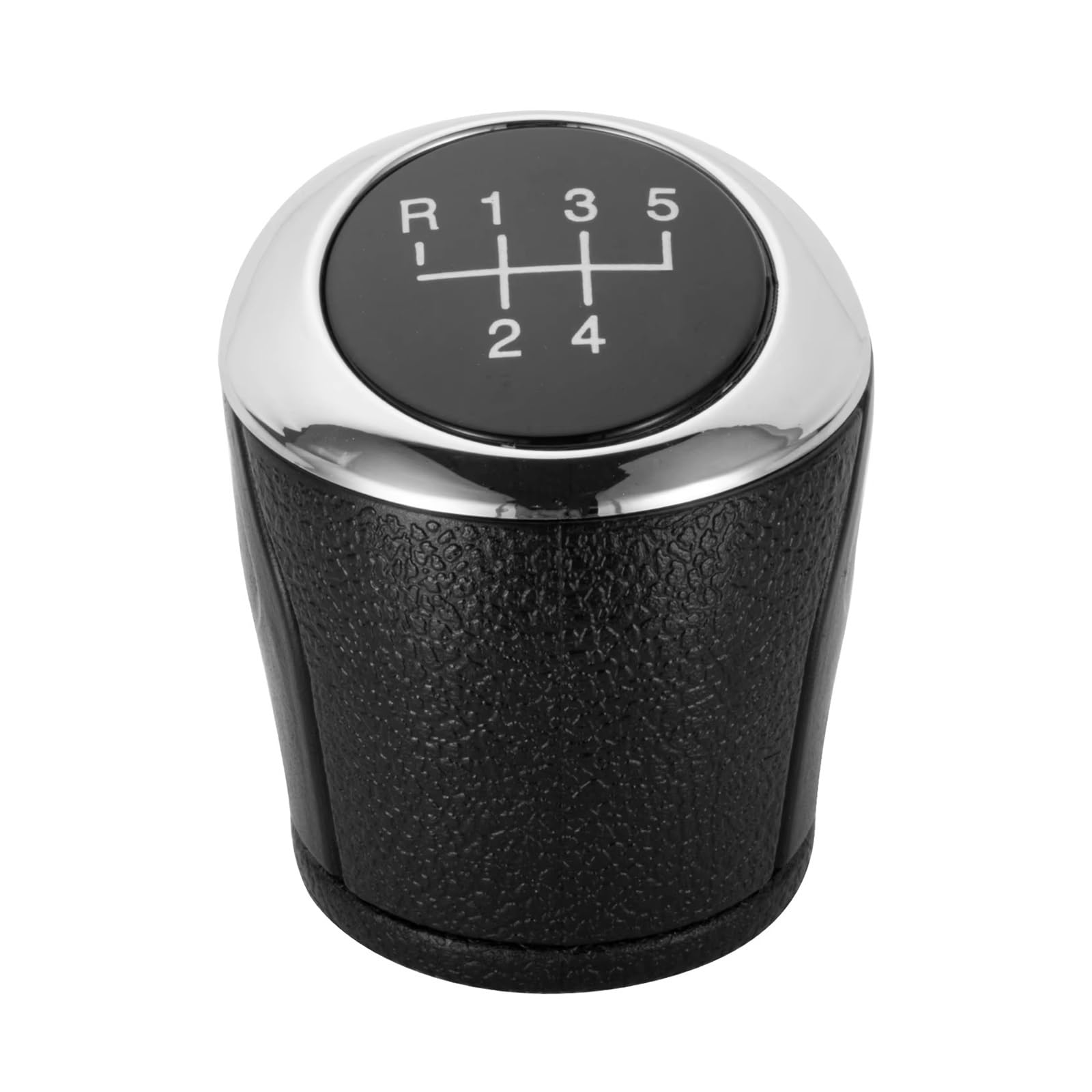 Qmtvfsrh 5 Speed Car Gear Shift Knob Manual 5/6 Speed Gear Shift Knob Pu Gaiter Boot For Cruze 2008-2015 Shifter Lever(5 Speed)