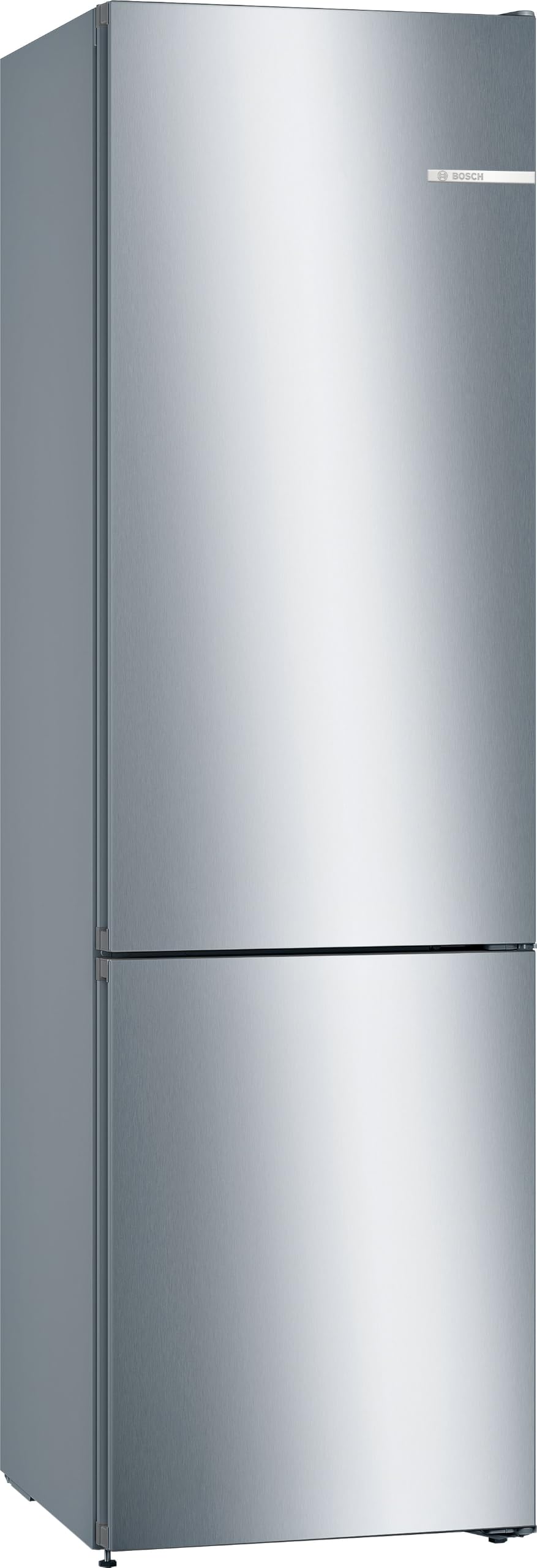 Bosch,Frigorífico combinado, 186 x 60 cm Acero mate antihuellas, KGN36VLDB