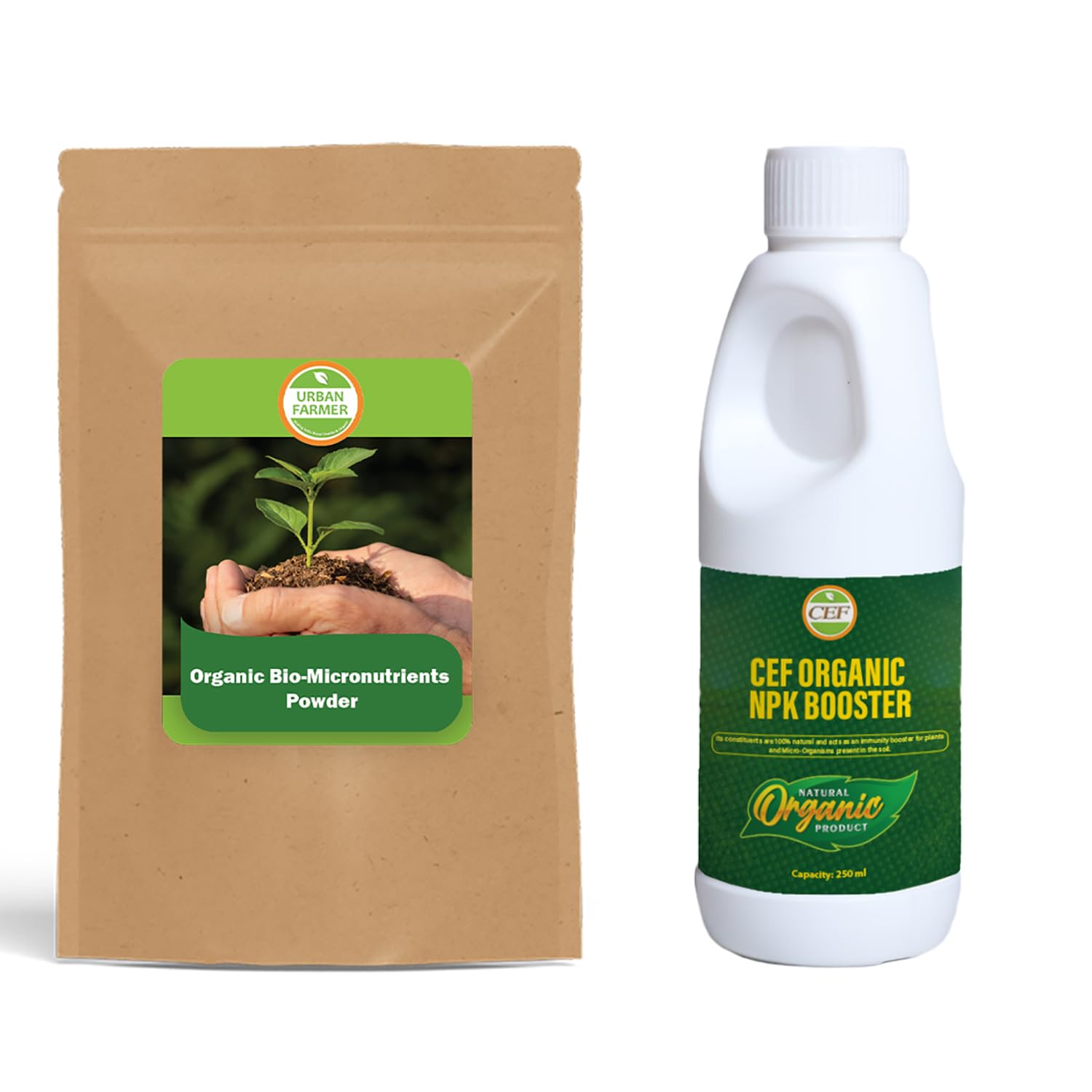 URBAN FARMER™ -Cef organic NPK booster+ Micro Nutrients, 250 ml, Pack Of 2, Bio Stimulant for Agricultural crops, home decor, Indoor &Outdoor Plants, Immunity and Growth Booster for Plants (B0CP9KLP41) Amazon Price History, Amazon Price Tracker