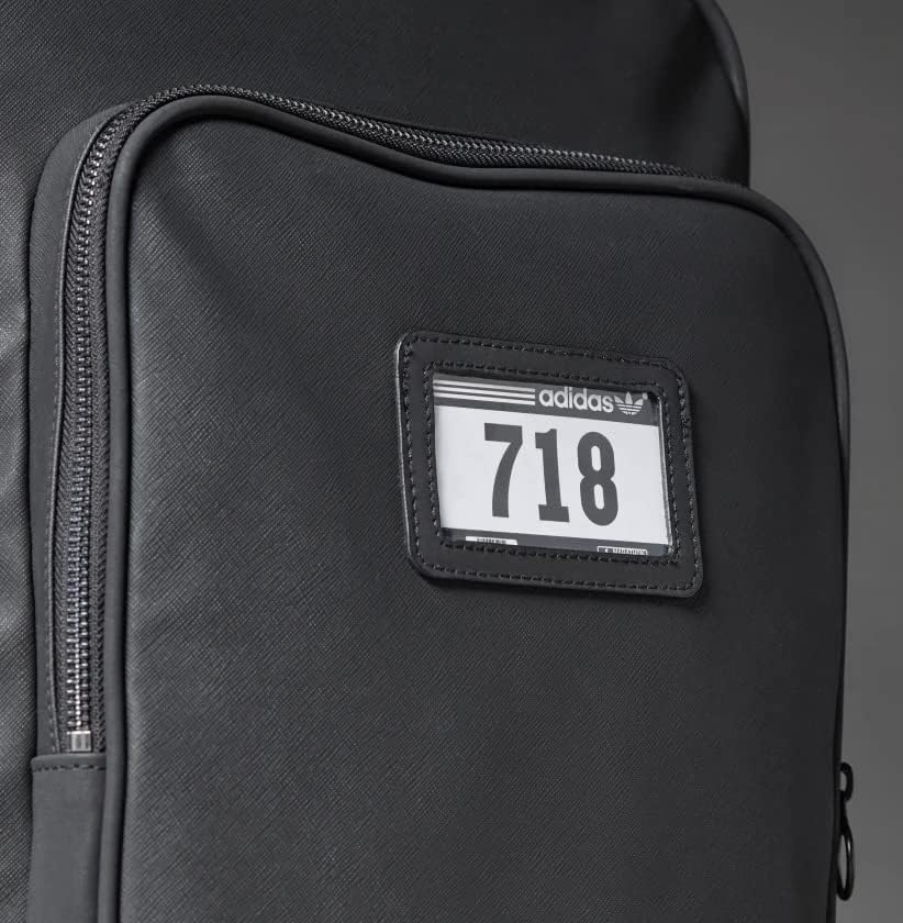 Miniatura 8 de ADIDAS Mochila mediana original versión azul color negro Negro M Paquete de moda