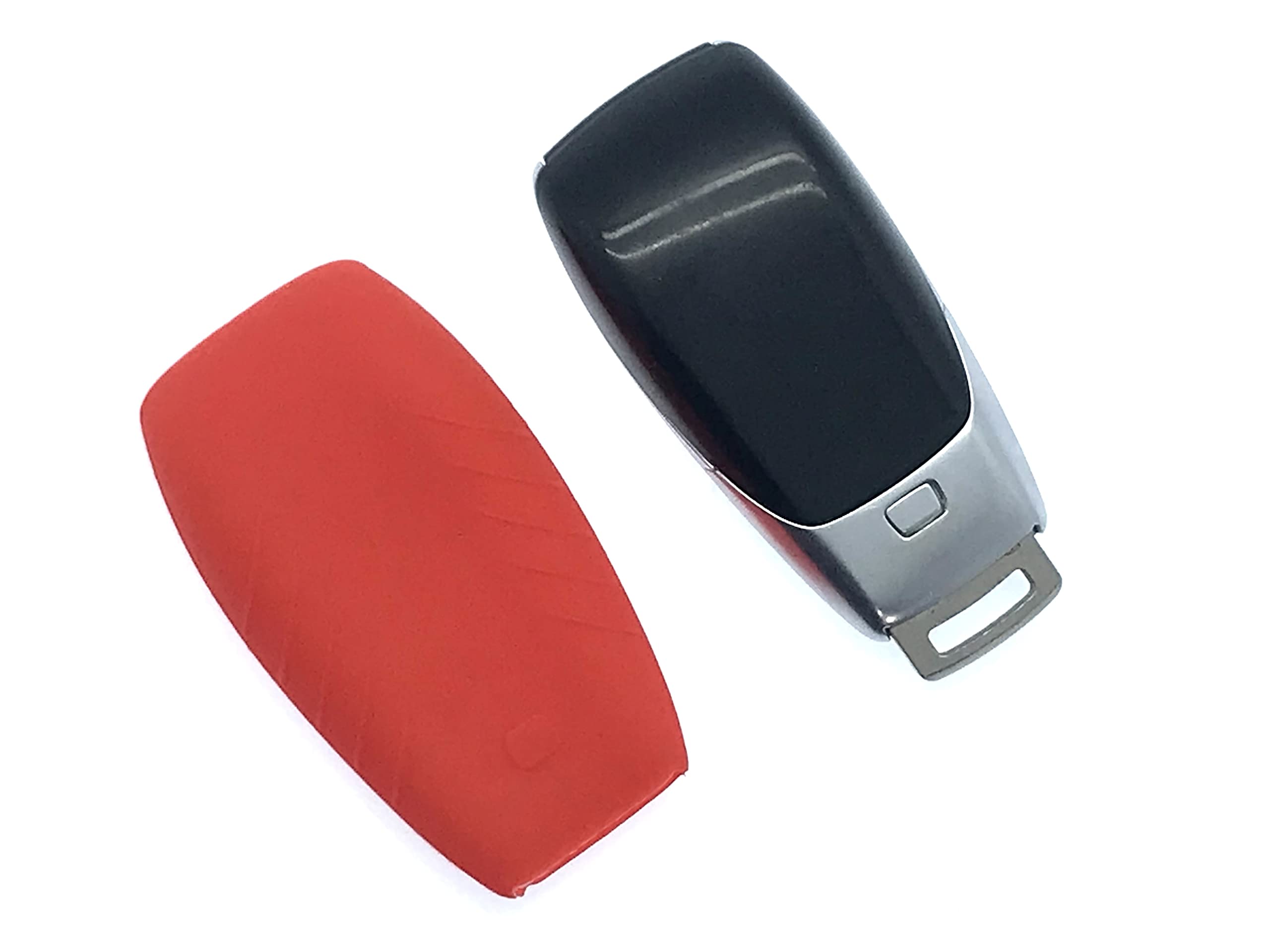 Custodia In Silicone Rossa Per Telecomando Mercedes Benz 3 Pulsanti – Modelli 2016-2017 (Classe C, E, S, AMG, GLA, CLA) - 2