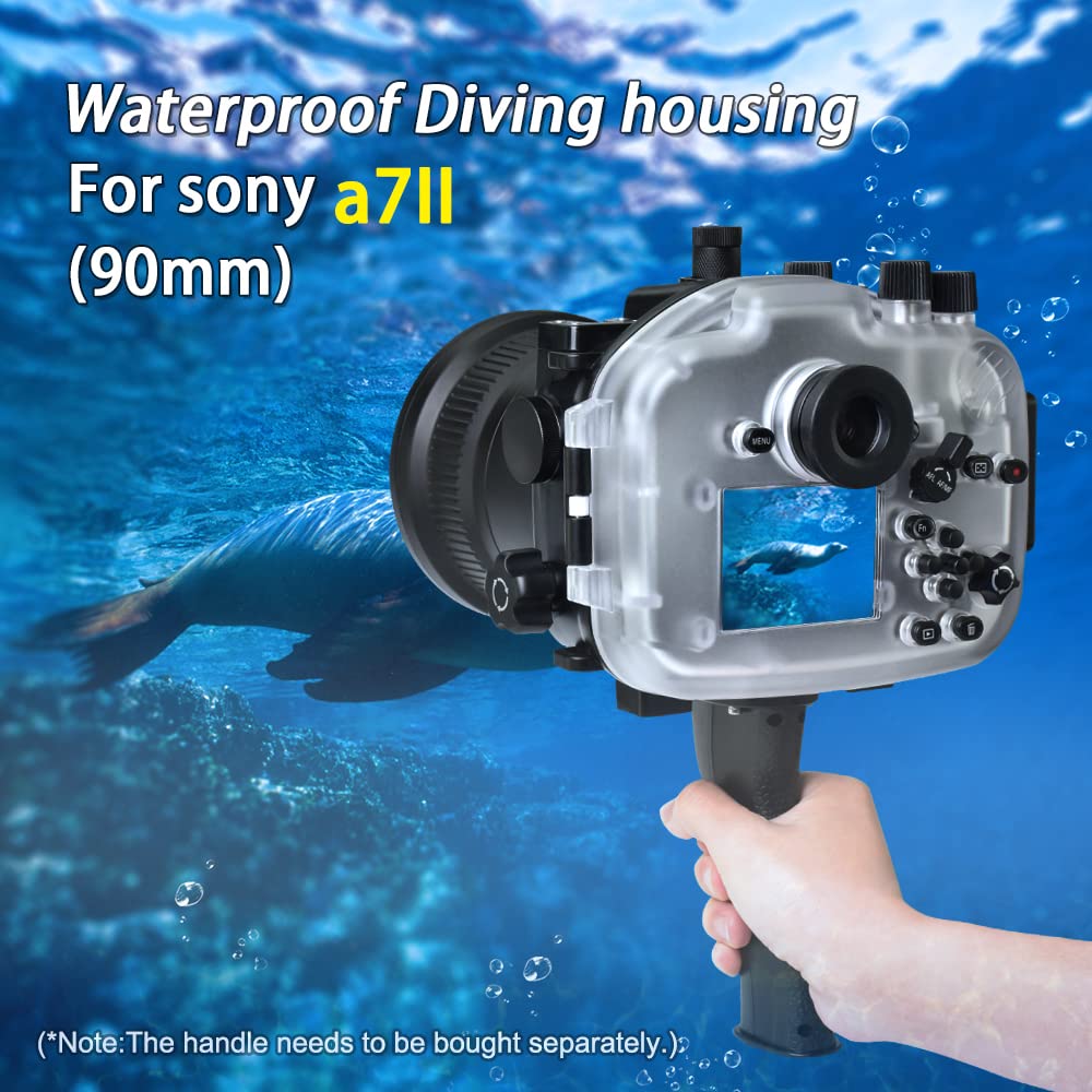Amazon | Seafrogs 40m/130フィート 水中カメラハウジング 標準ポート Amazon | Seafrogs 40m/130フィート 水中カメラハウジング 標準ポート