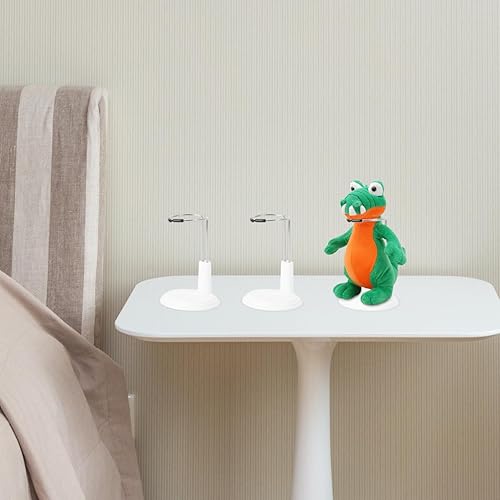 Miniatura 6 de Healifty Paquete de 5 soportes ajustables para muñecas de 3.9 pulgadas, soportes de exhibición con marco de soporte para muñecas coleccionables,