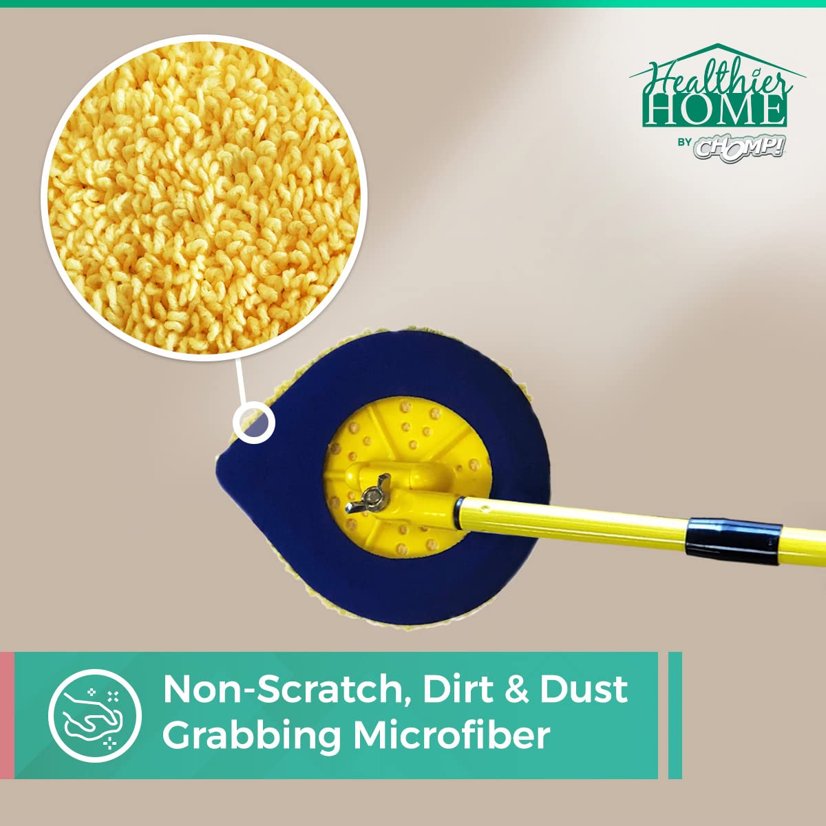 Buy Chomp Long Handle Dust Mop5 Minute CleanWalls Extendable Wall