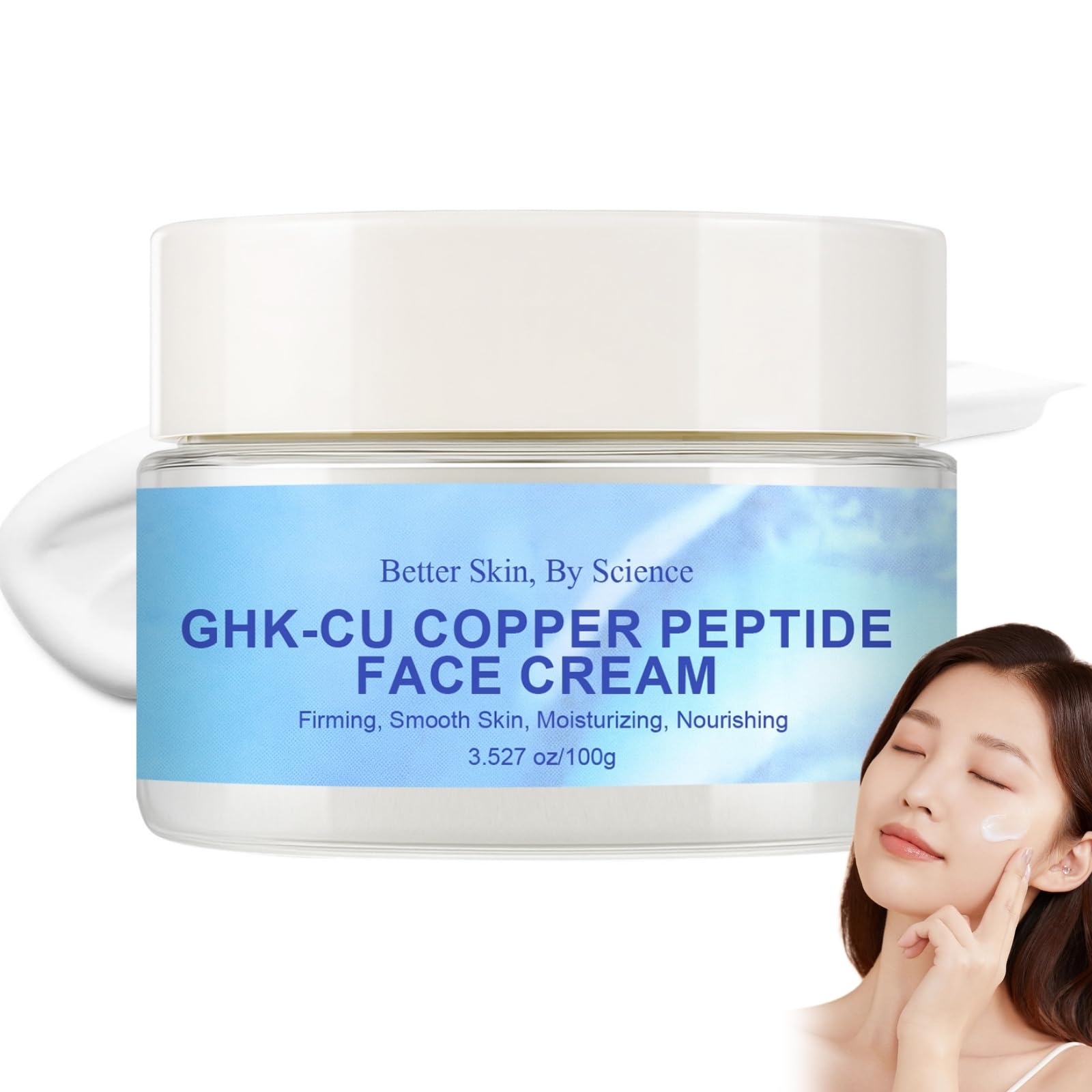  GHK-Cu Kupfer-Peptid-Gesichtscreme - Intensivstraffende & Glättende Antii-Aging-Creme Für Alle Hauttypen
| GHK-Cu Kupfe