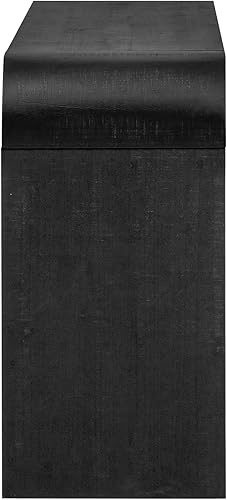 Miniatura 33 de Aparador moderno y elegante con patas y asas de metal dorado y estante ajustable, mesa consola clásica de 60 pulgadas, mesa de sofá, mesa de entrada