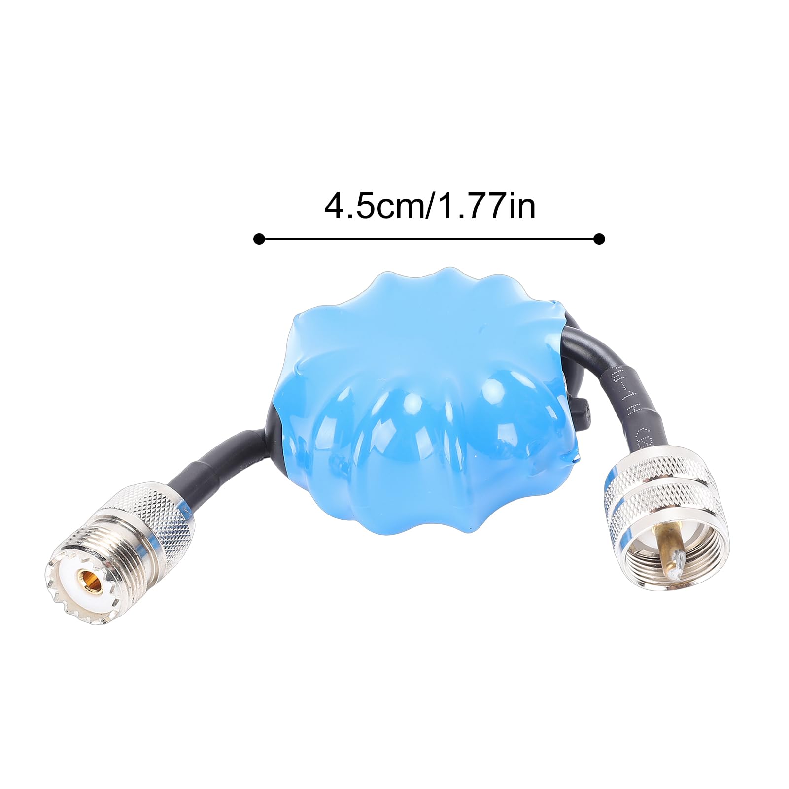 Anillo Magnético de Estrangulador de Onda Corta de 1,8-30 MHz para Radioaficionados HF – Balun de Estrangulador de Modo Común de Alto Rendimiento para Suprimir Interferencias y Corriente de