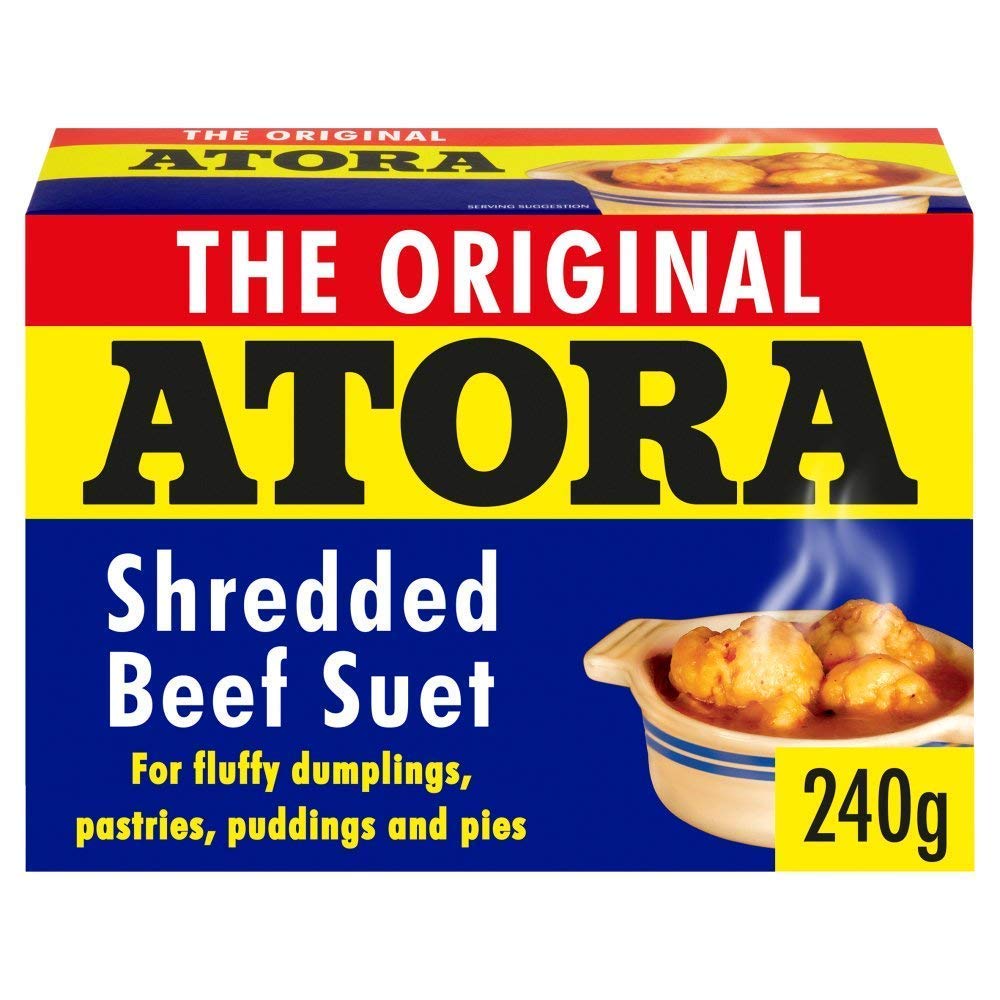 Atora Shredded Beef Suet 240g Pack of 2 Patio, Lawn