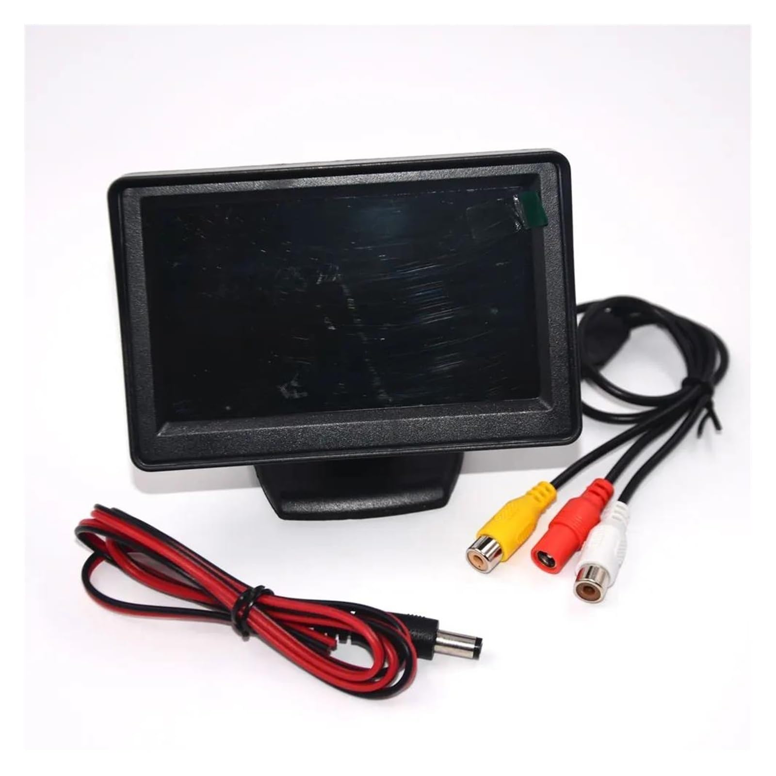Samochodowa kamera cofania, duży kolorowy wyświetlacz TFT LCD 4,3 cala, rozdzielczość 480 × 365, zasilacz 9-36 V DC
